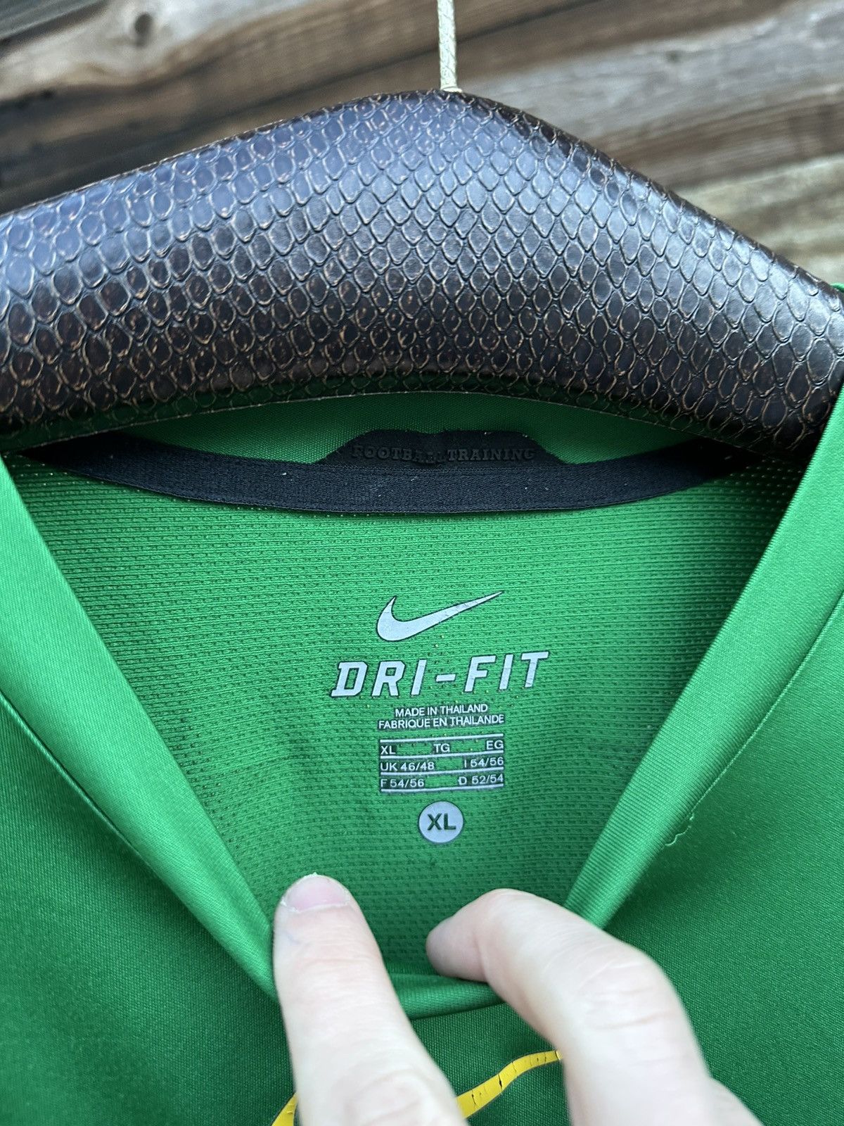 Nike × Vintage 2010 Brazil Training Soccer Jersey Size US XL / EU 56 / 4 - 6 Thumbnail