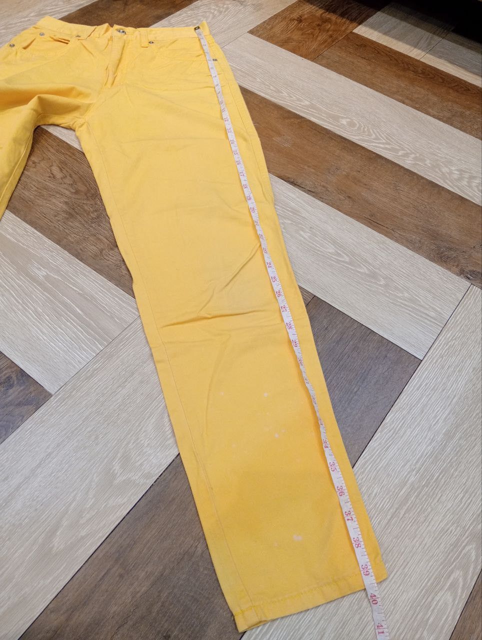 Fendi VINTAGE FENDI ROMA JEANS - YELLOW Size 27" / US 4 / IT 40 - 18 Thumbnail