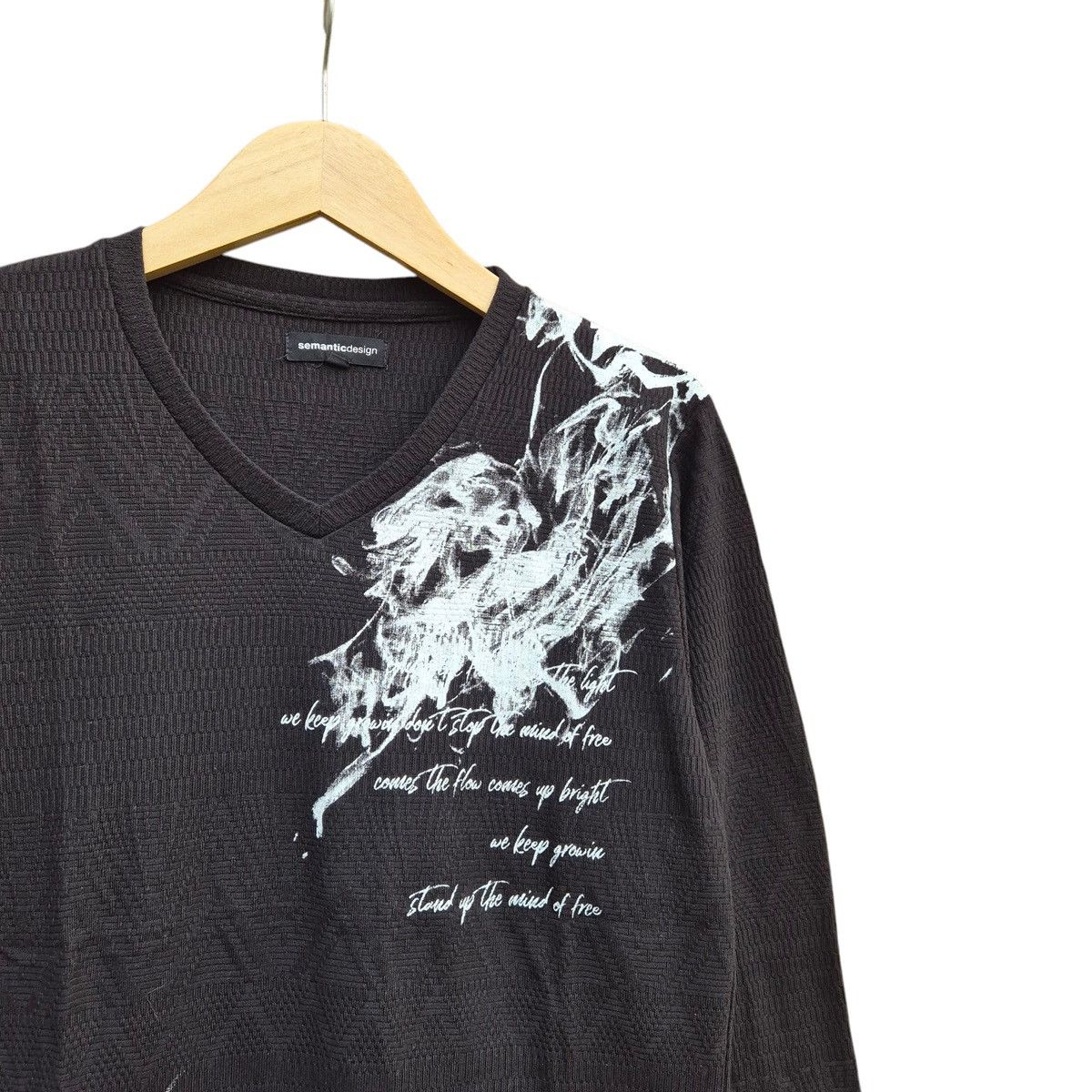 If Six Was Nine × Japanese Brand × semanticdesign Semantic design poem long sleeve Size US L / EU 52-54 / 3 - 2 Thumbnail