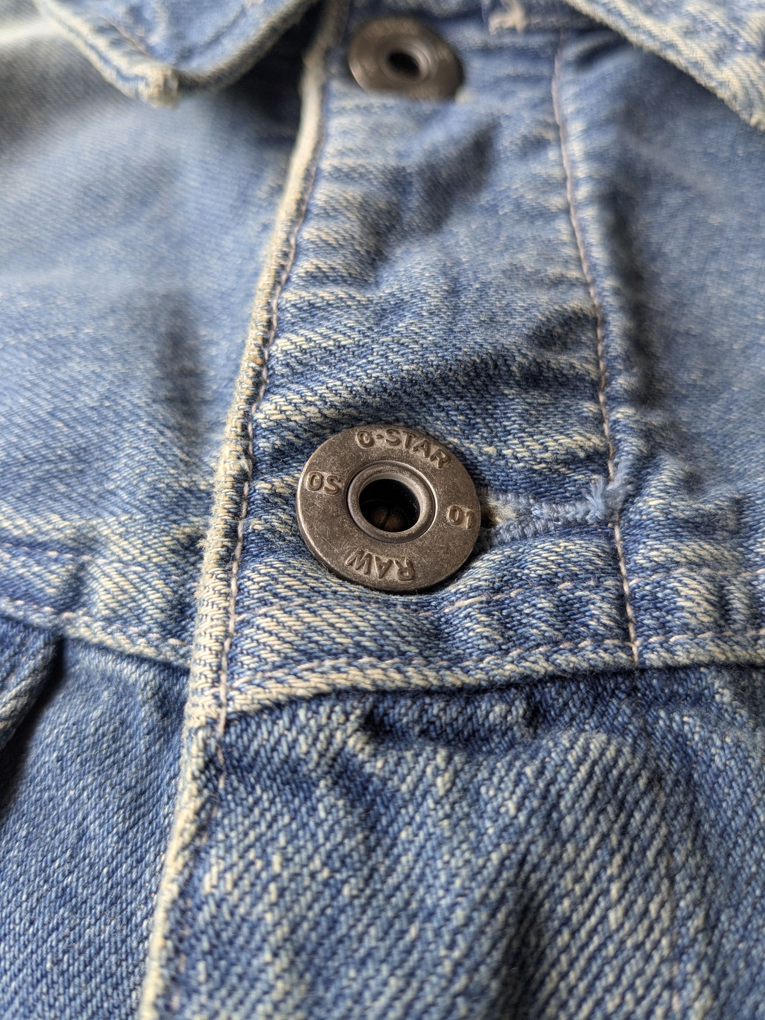 Diesel G Star Raw Type 3 buckle back trucker jeans Size US M / EU 48-50 / 2 - 7 Thumbnail
