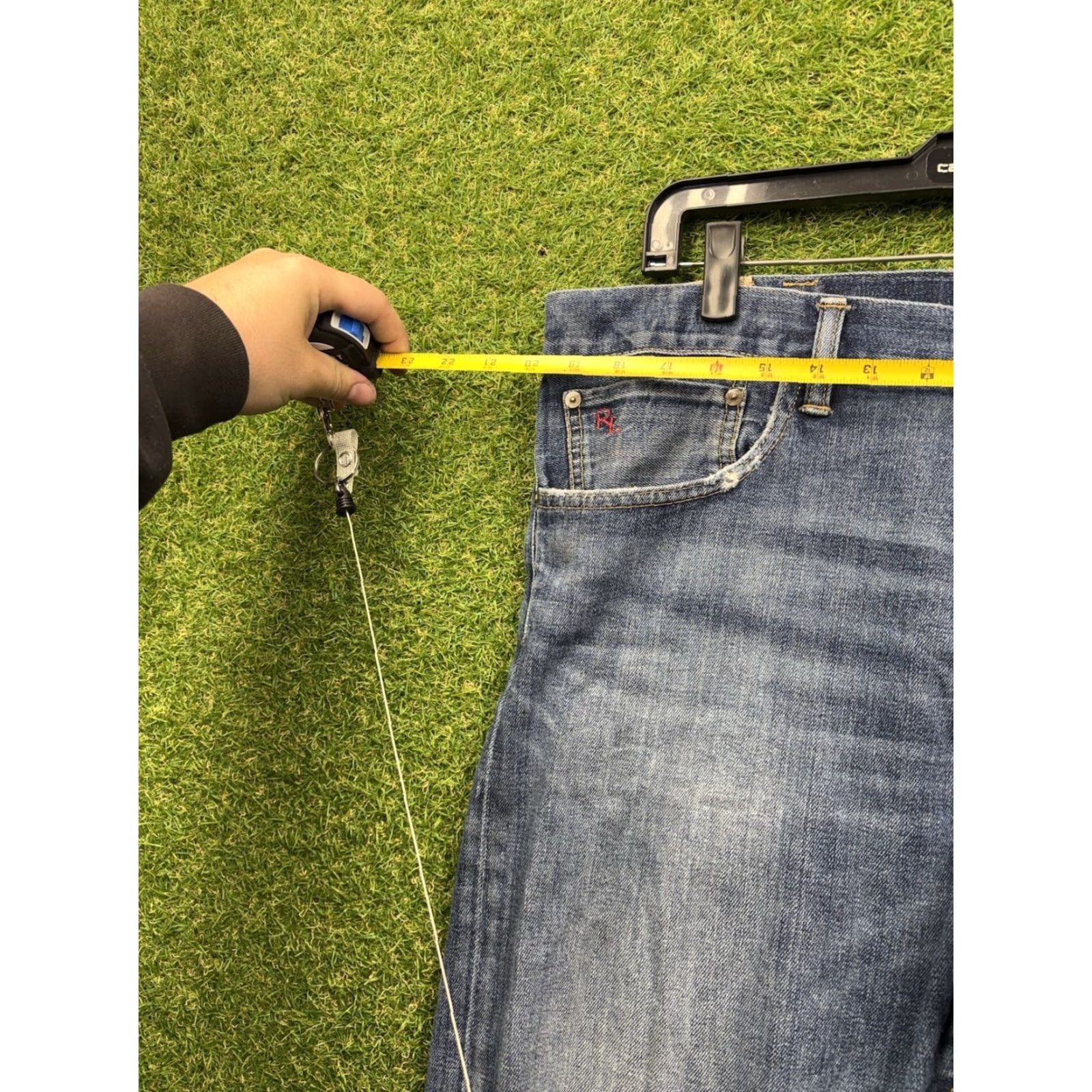 Polo Ralph Lauren Polo Ralph Lauren Jeans Mens 40x30 The Varick Slim Straight Leg Denim Casual Slim Size US L / EU 52-54 / 3 - 5 Thumbnail