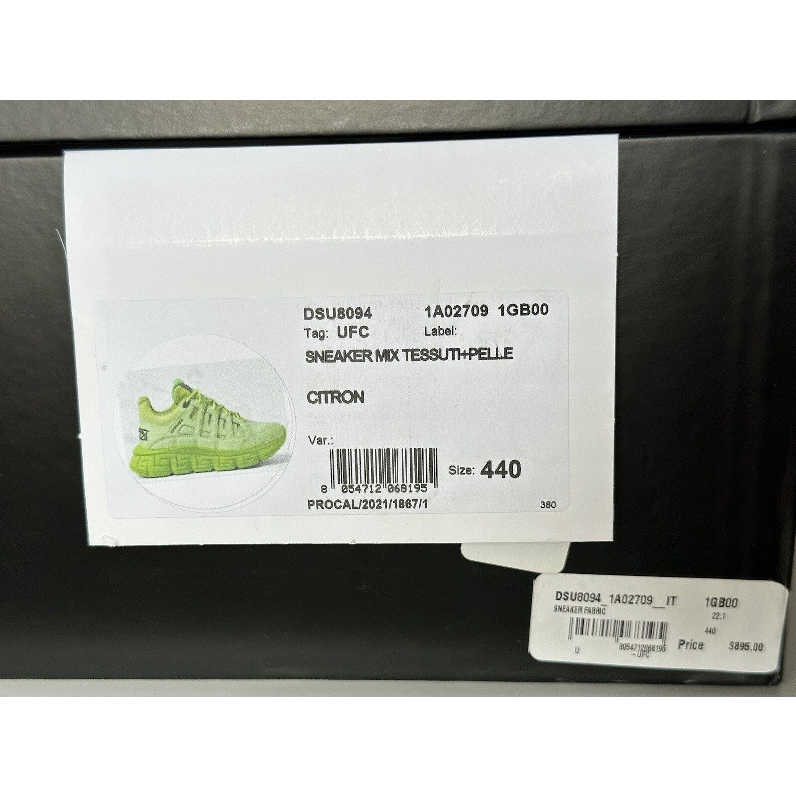 Versace Versace Trigreca Chain Reaction Sneakers 11 US DSU8094 Size US 11 / EU 44 - 15 Thumbnail