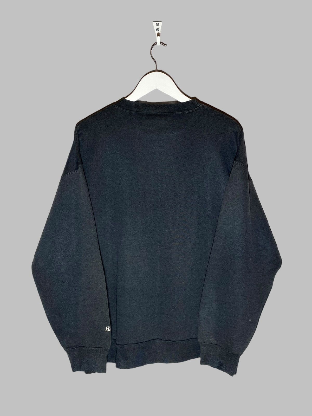 Vintage Vintage 90s Steelers Pittsburgh Distressed Faded Sweatshirt Size US M / EU 48-50 / 2 - 2 Thumbnail