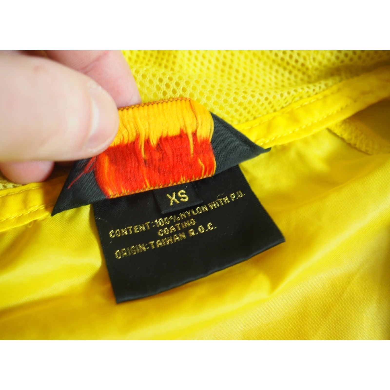 Vintage VINTAGE REI Jacket Outdoor Windbreaker 90s XS Mens Yellow Full Zip Nylon 90s Wind Shell Size US XS / EU 42 / 0 - 7 Thumbnail