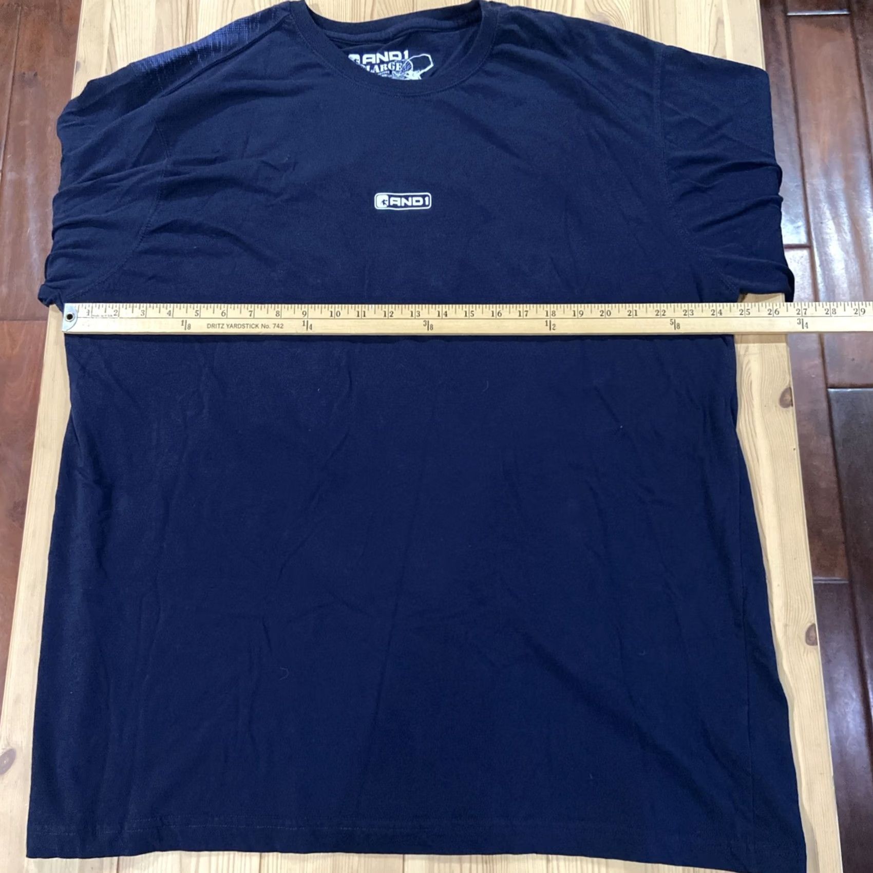 Vintage VINTAGE AND1 T-Shirt XL Blue 90s Graphic Print Crew Neck Short Sleeve Mens Size US XL / EU 56 / 4 - 6 Thumbnail
