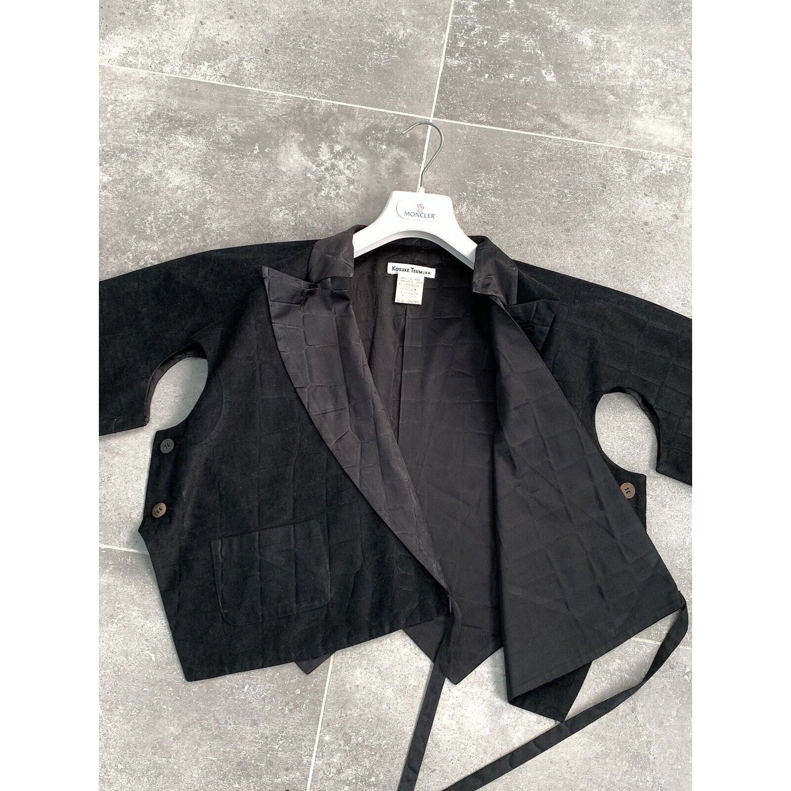 Issey Miyake Women's KOSUKE TSUMURA x ISSEY MIYAKE Blazer Jacket SZ M Size M / US 6-8 / IT 42-44 - 16 Thumbnail