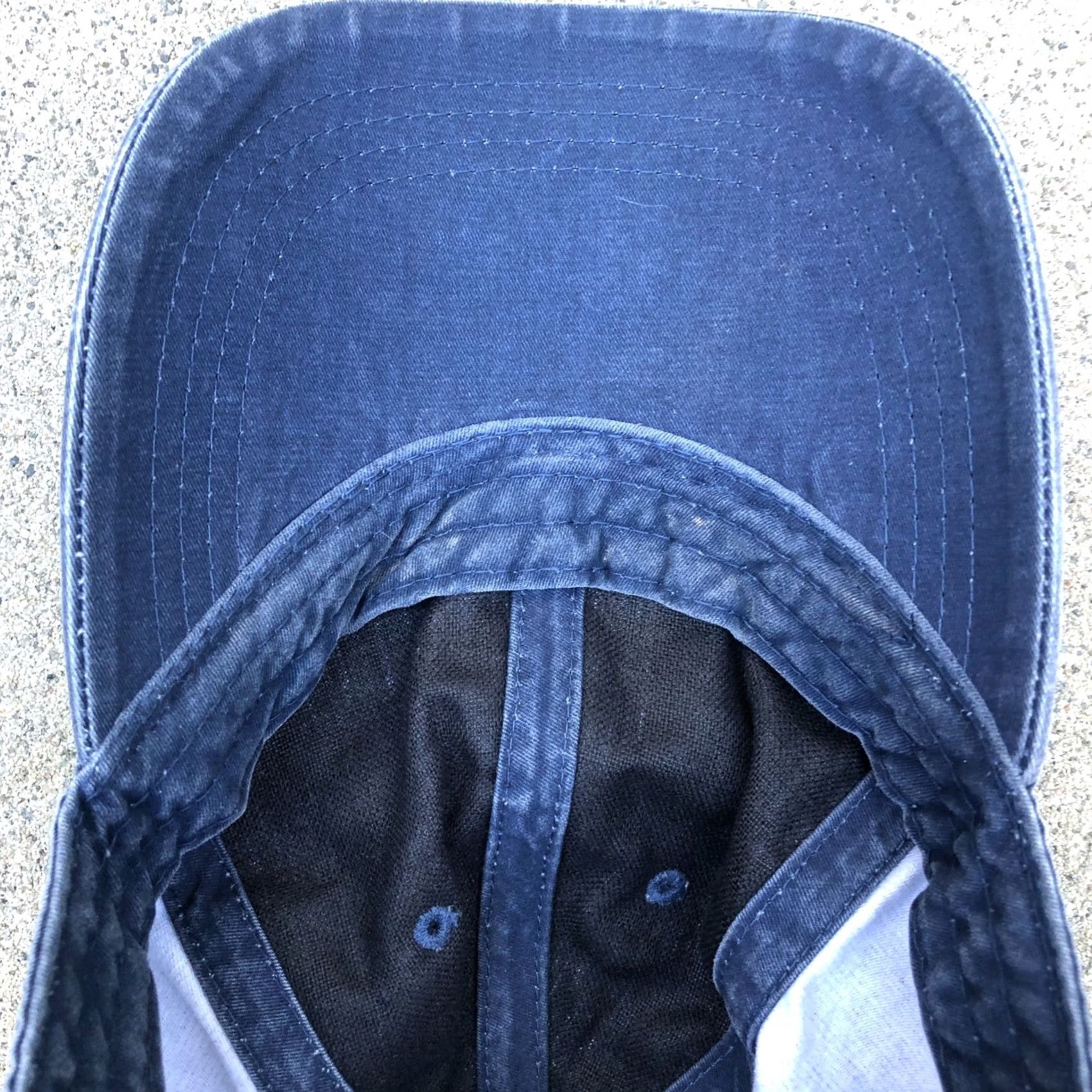 Gap GAP Baseball Hat Unisex Adult Blue 100% Cotton Adjustable One Size Cap Mens Womens Size ONE SIZE - 4 Thumbnail