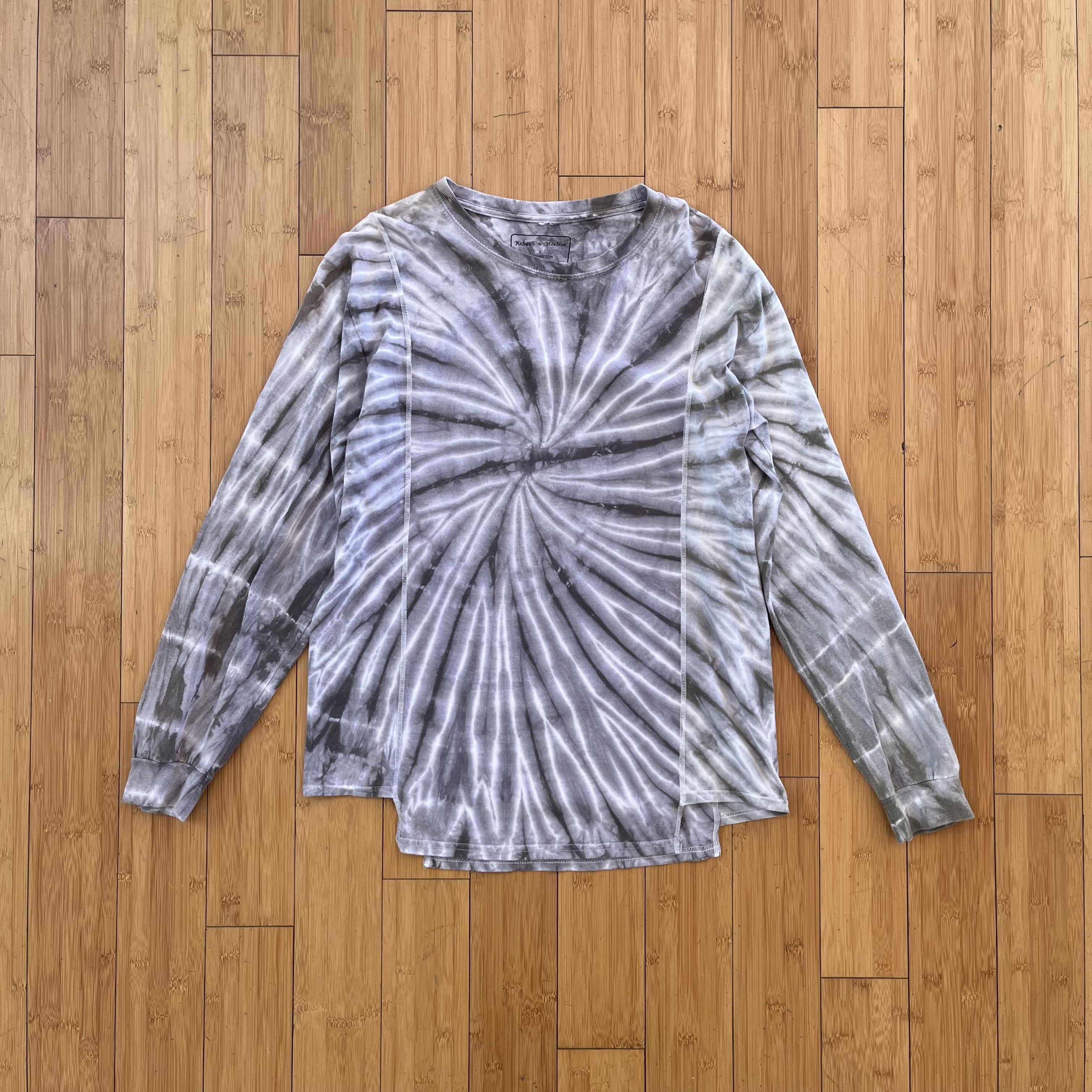 Needles Rebuild By Needles Purple Long-Sleeve Tie-Dye T-Shirt Size US S / EU 44-46 / 1 - 1 Thumbnail