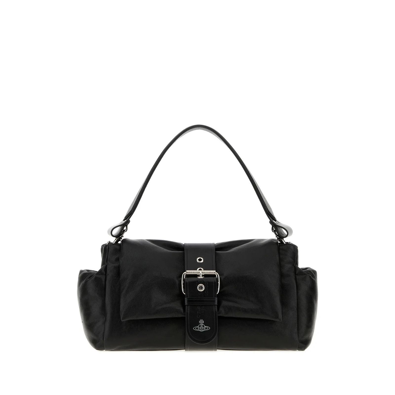 Vivienne Westwood VIVIENNE WESTWOOD Hazel XL Black Shoulder Bag New & Authenti Size ONE SIZE - 1 Thumbnail