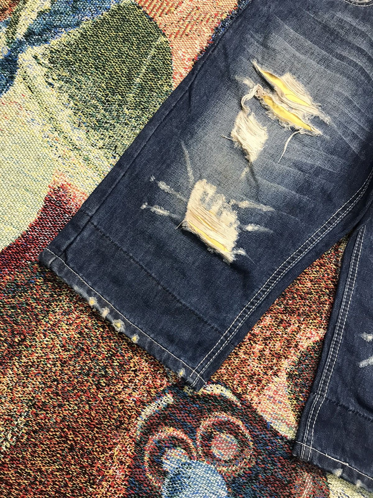 Japanese Brand Vintage BT. Play distressed jort Size US 34 / EU 50 - 4 Thumbnail
