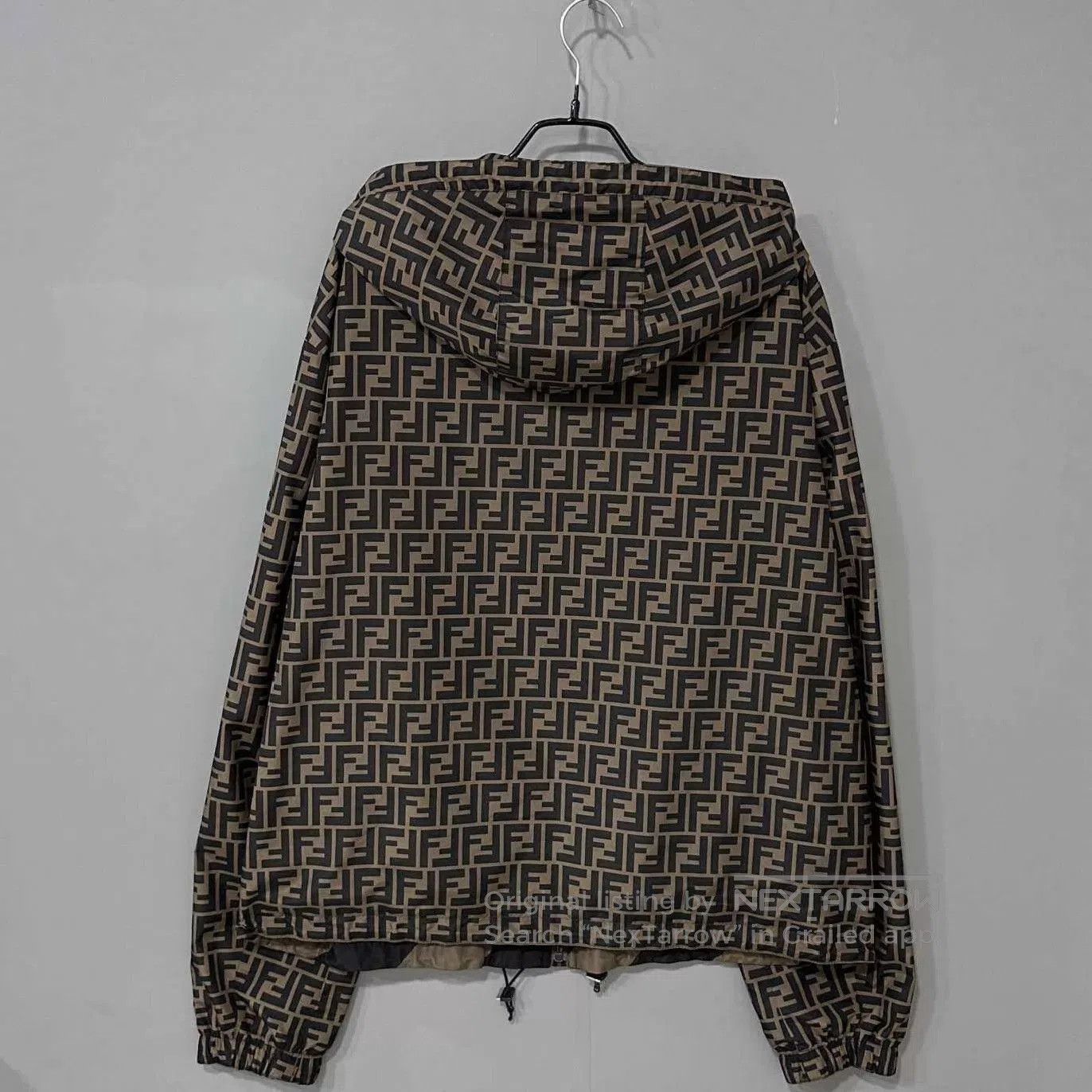 Fendi Multi Striped Hooded Light Jacket XL. Size US XL / EU 56 / 4 - 6 Thumbnail