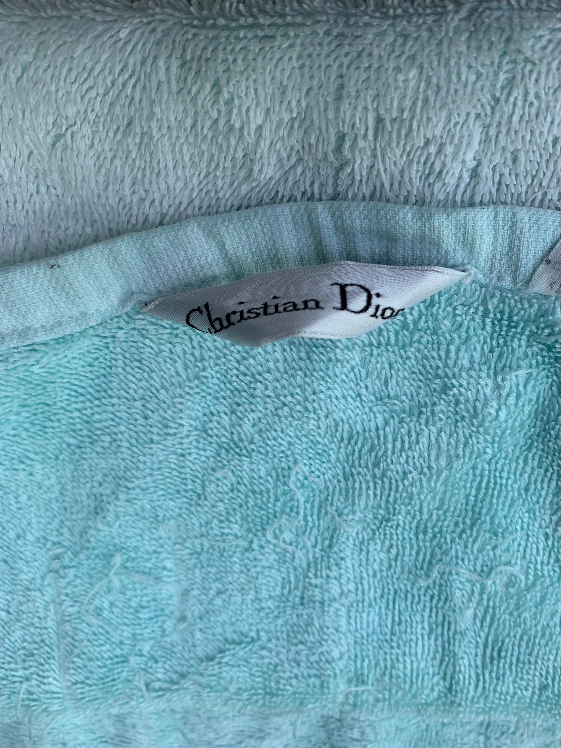 Christian Dior Monsieur × Designer Christian Dior Flower LogoTowel Size ONE SIZE - 6 Thumbnail