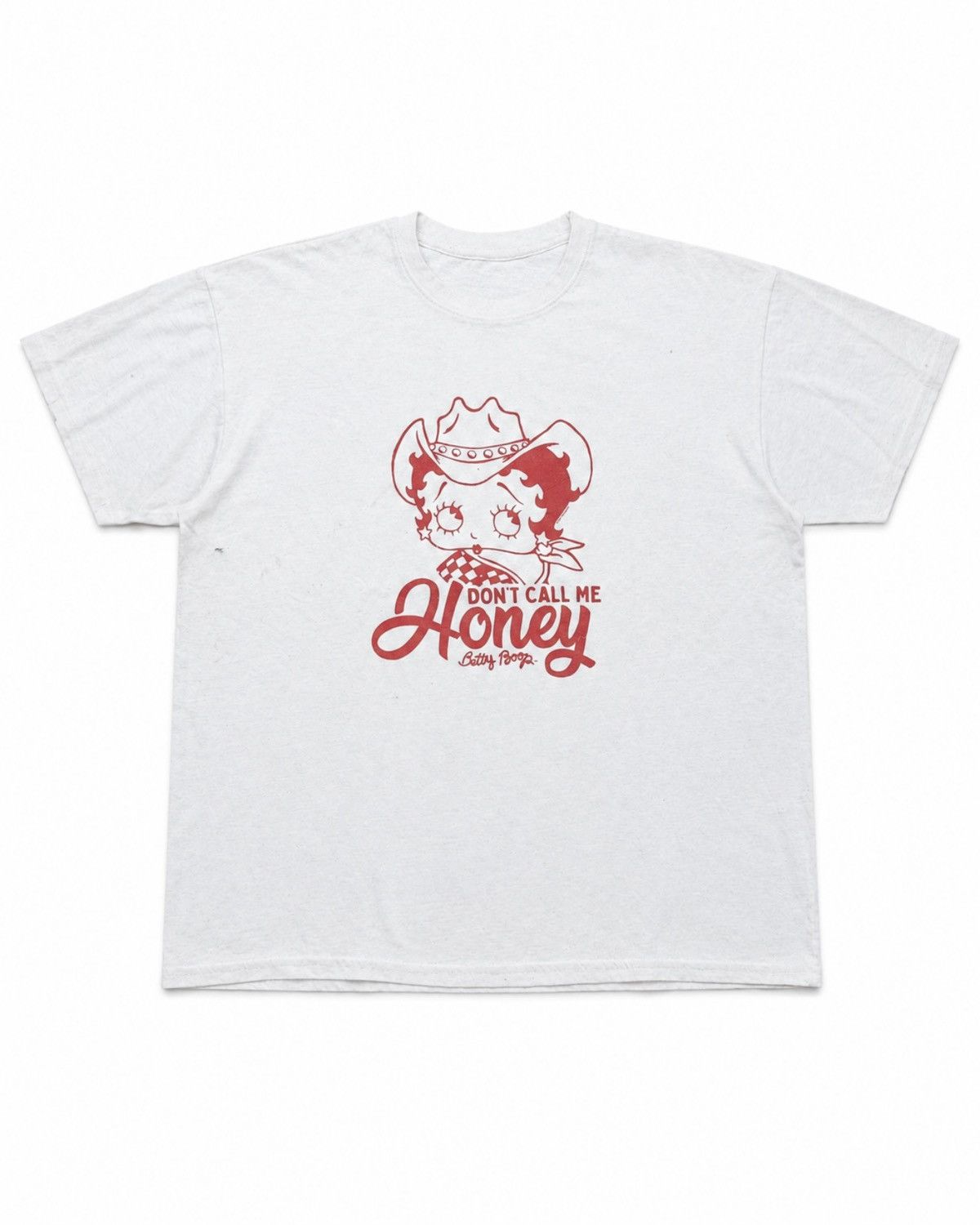 Vintage Betty Boop “Don’t Call Me Honey” Graphic T-Shirt Size US L / EU 52-54 / 3 - 1 Thumbnail