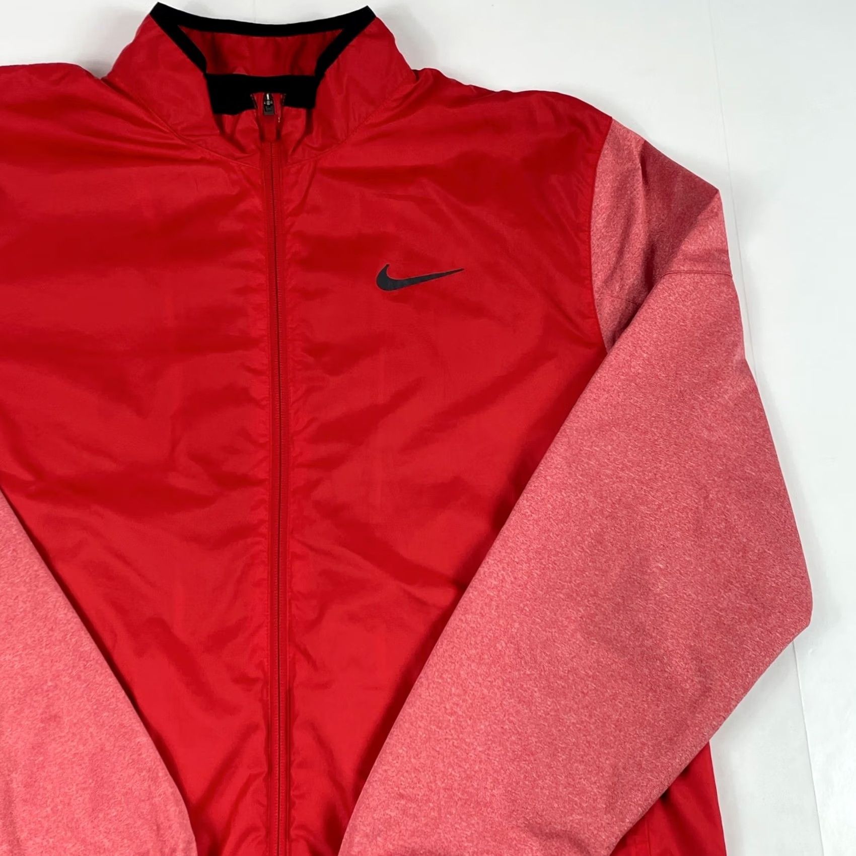 Nike Nike Jacket Mens Large Red Golf Full Zip Ultralight Lined Golfing Mock Size US L / EU 52-54 / 3 - 3 Thumbnail