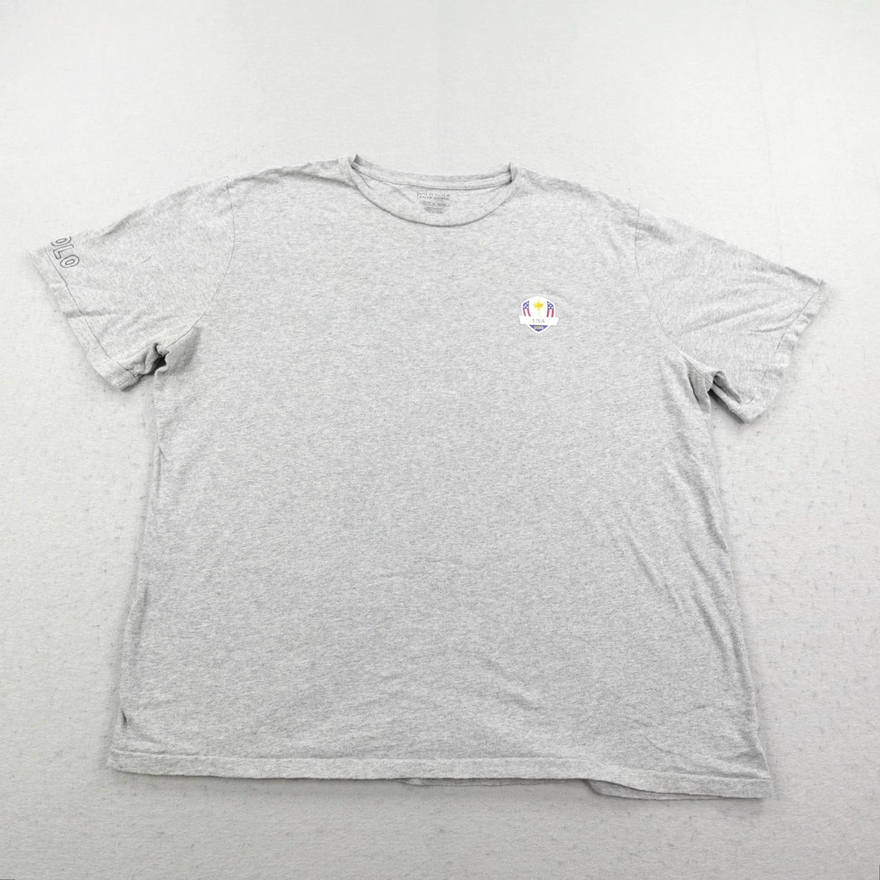Polo Ralph Lauren Polo Ralph Lauren Shirt Mens XL Gray 2020 Ryder Cup Golf Whistling Straits Tee Size US XL / EU 56 / 4 - 2 Thumbnail
