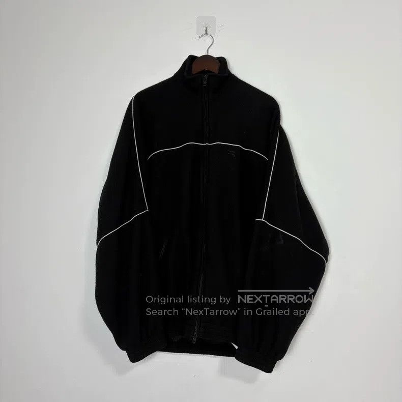 Balenciaga Balenciaga SportyB Embroidered Logo Fleece Jacket Size US S / EU 44-46 / 1 - 1 Thumbnail