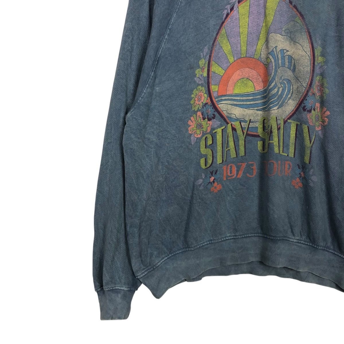 Billabong 🔥VINTAGE SWEATSHIRT BILLABONG X THE SALTY BLONDE BIG LOGO Size US M / EU 48-50 / 2 - 6 Thumbnail