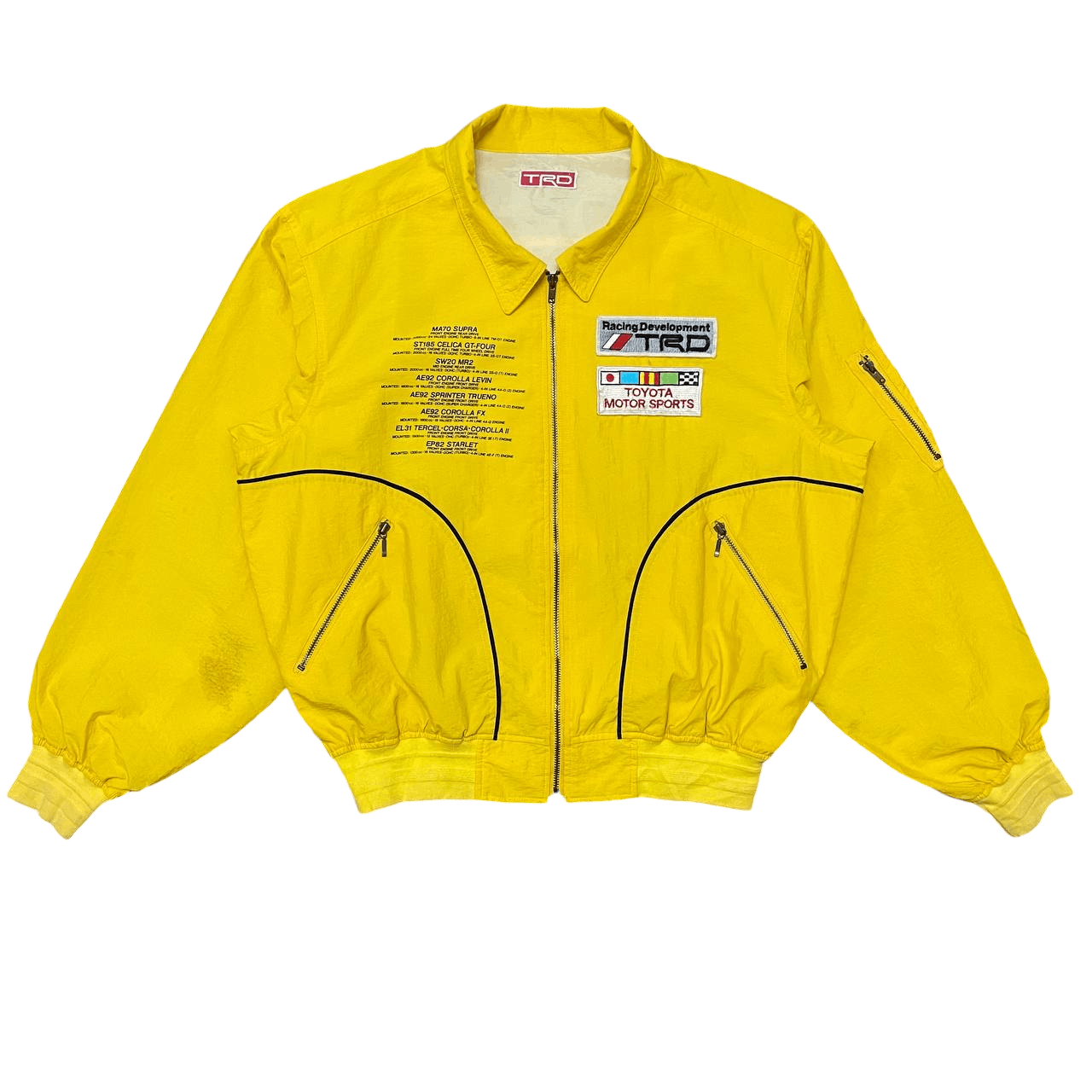 Japanese Brand Vintage TRD Toyota Racing Development Motor Sport Jacket Size US M / EU 48-50 / 2 - 1 Thumbnail