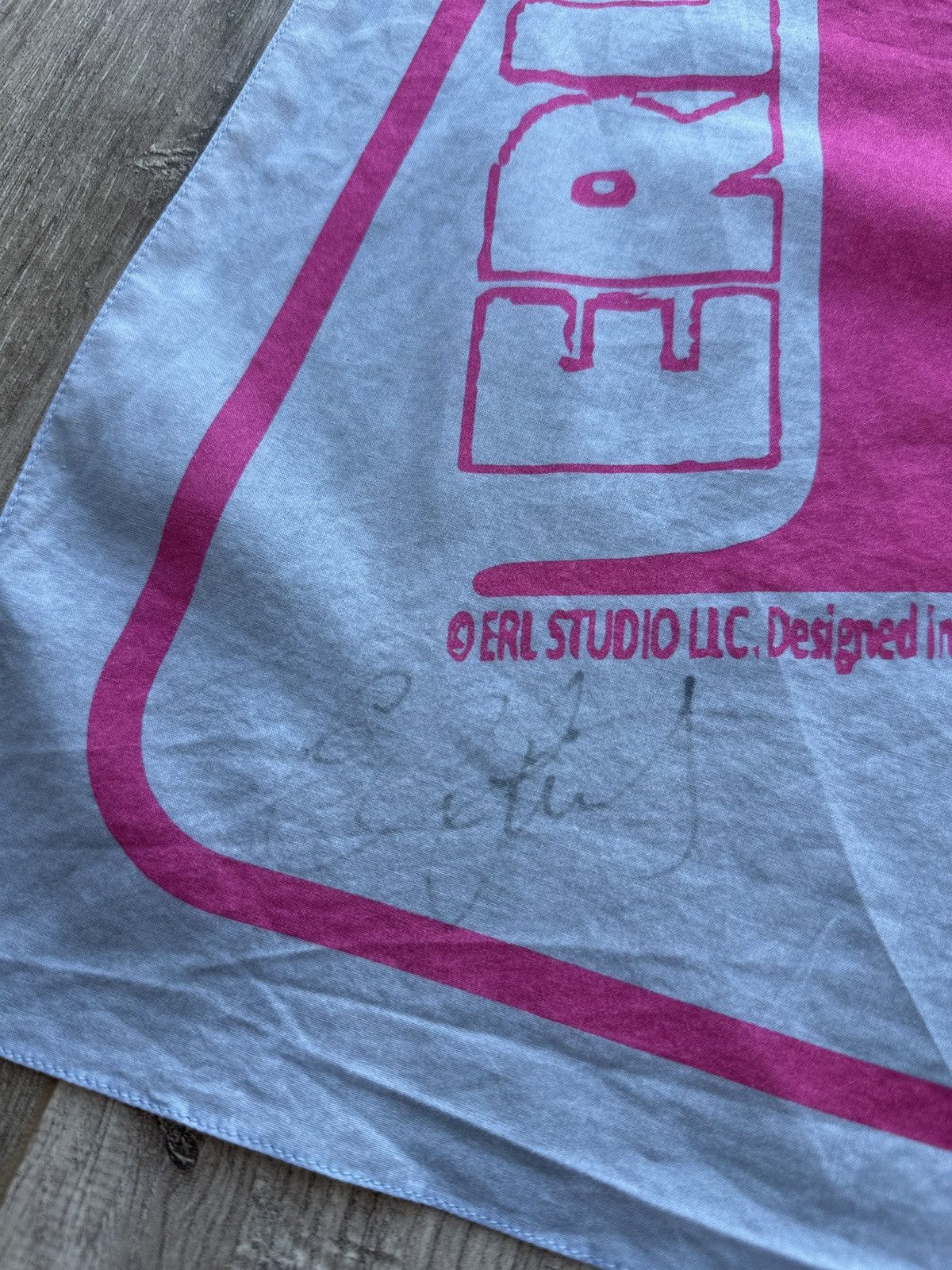 Dior × ERL Dior Erl Eli Russell Linnetz Bandana Kim Jones Autograph Size ONE SIZE - 5 Thumbnail
