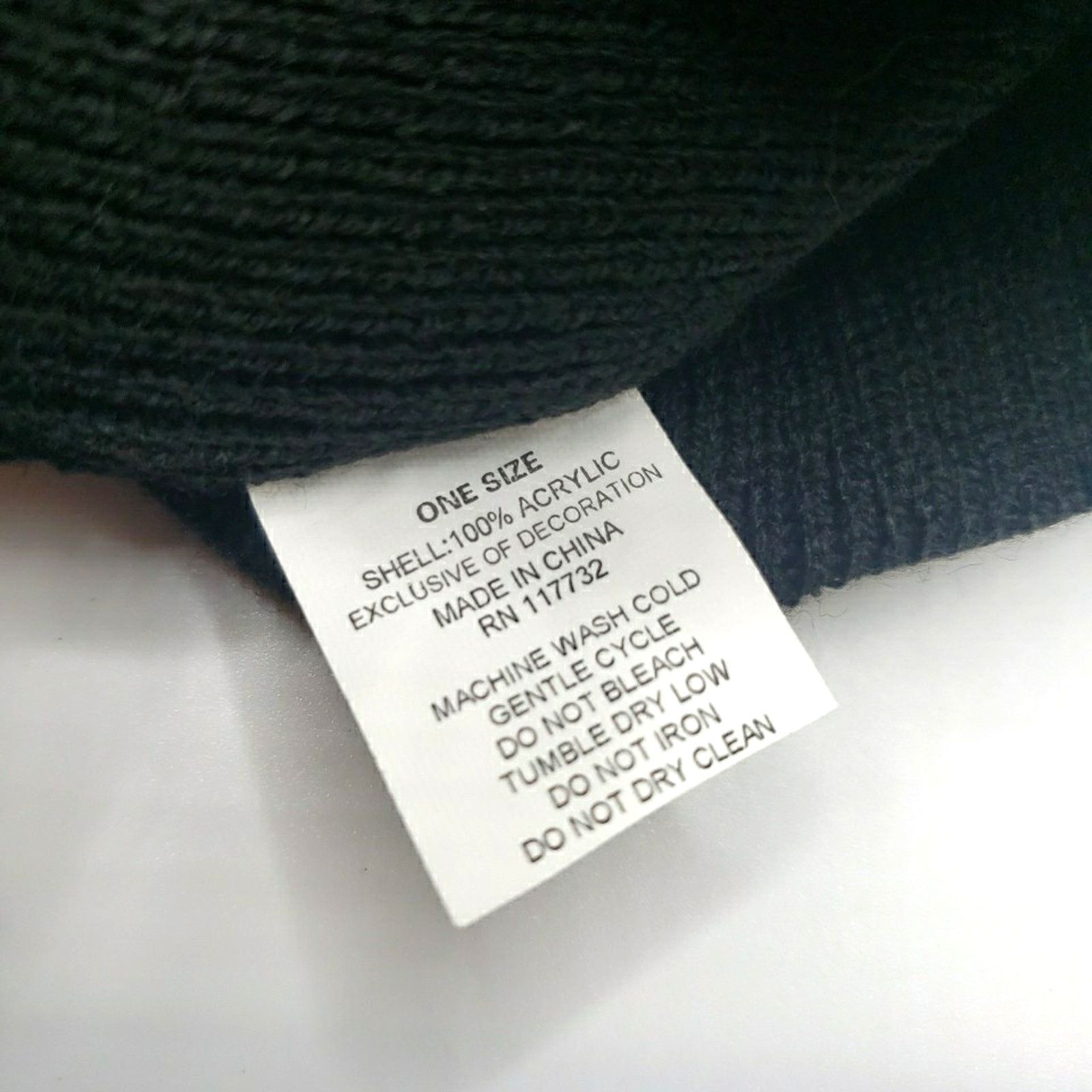 Other ZX Zeroxposur Beanie Skull Cap Black Embroidered Blue Logo Size ONE SIZE - 4 Thumbnail