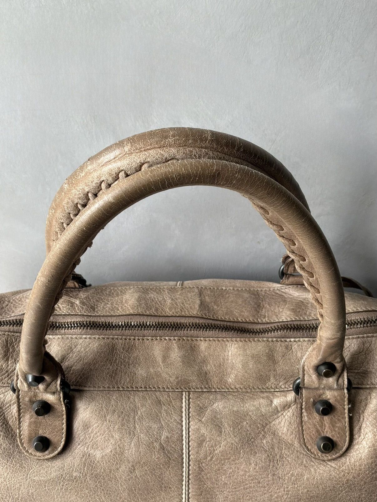 Balenciaga Balenciaga - City ‘Work’ - Brown Lambskin Bag Size ONE SIZE - 16 Thumbnail