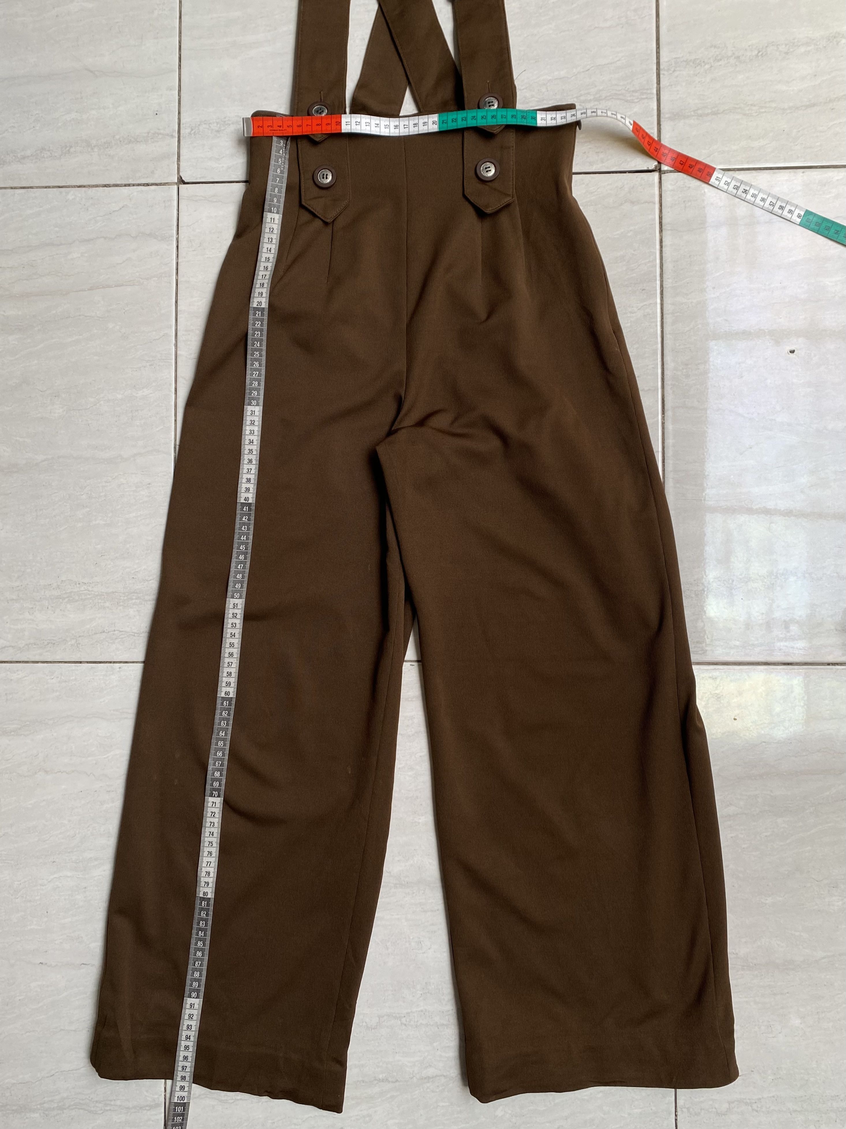Kadoya K’S Kadoya Brown Jumpsuit Size US 28 / EU 44 - 7 Thumbnail