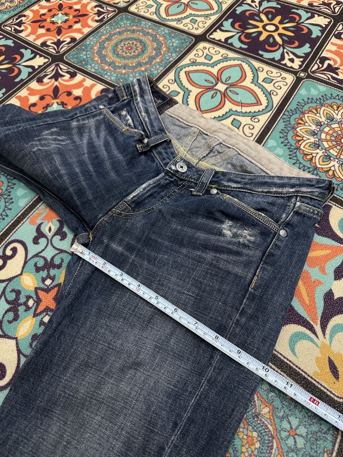 Marithe + Francois Girbaud 2000 Marithe + Francois Girbaud Wash Denim Jeans Size US 28 / EU 44 - 16 Thumbnail