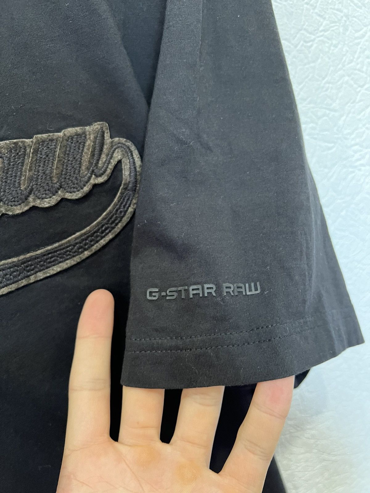 G-Star G Star Raw Black T Shirt Tee Size US XXL / EU 58 / 5 - 6 Thumbnail