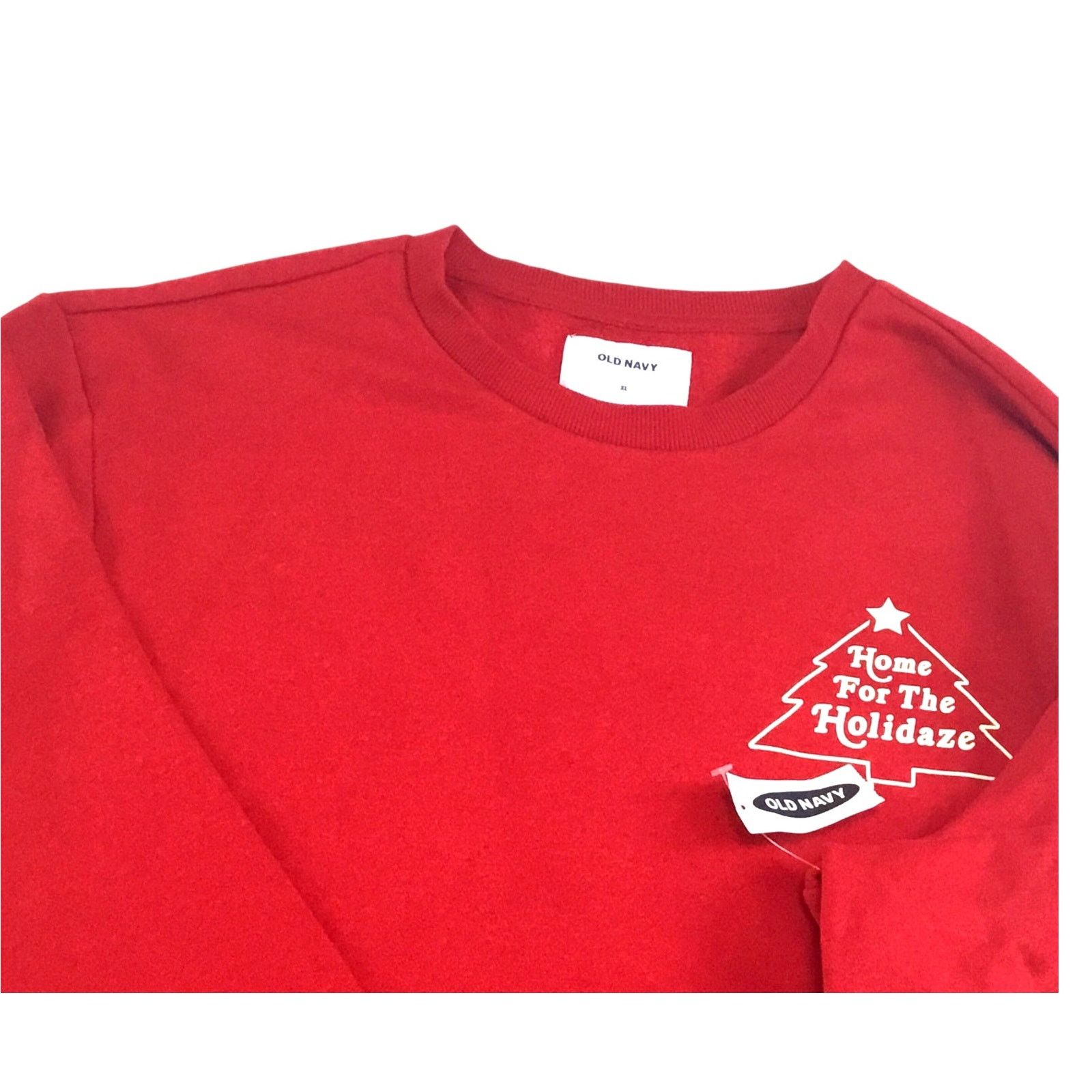 Old Navy Sweatshirt Christmas NWT Old Navy Home for the Holidaze XL Size XL / US 12-14 / IT 48-50 - 3 Thumbnail