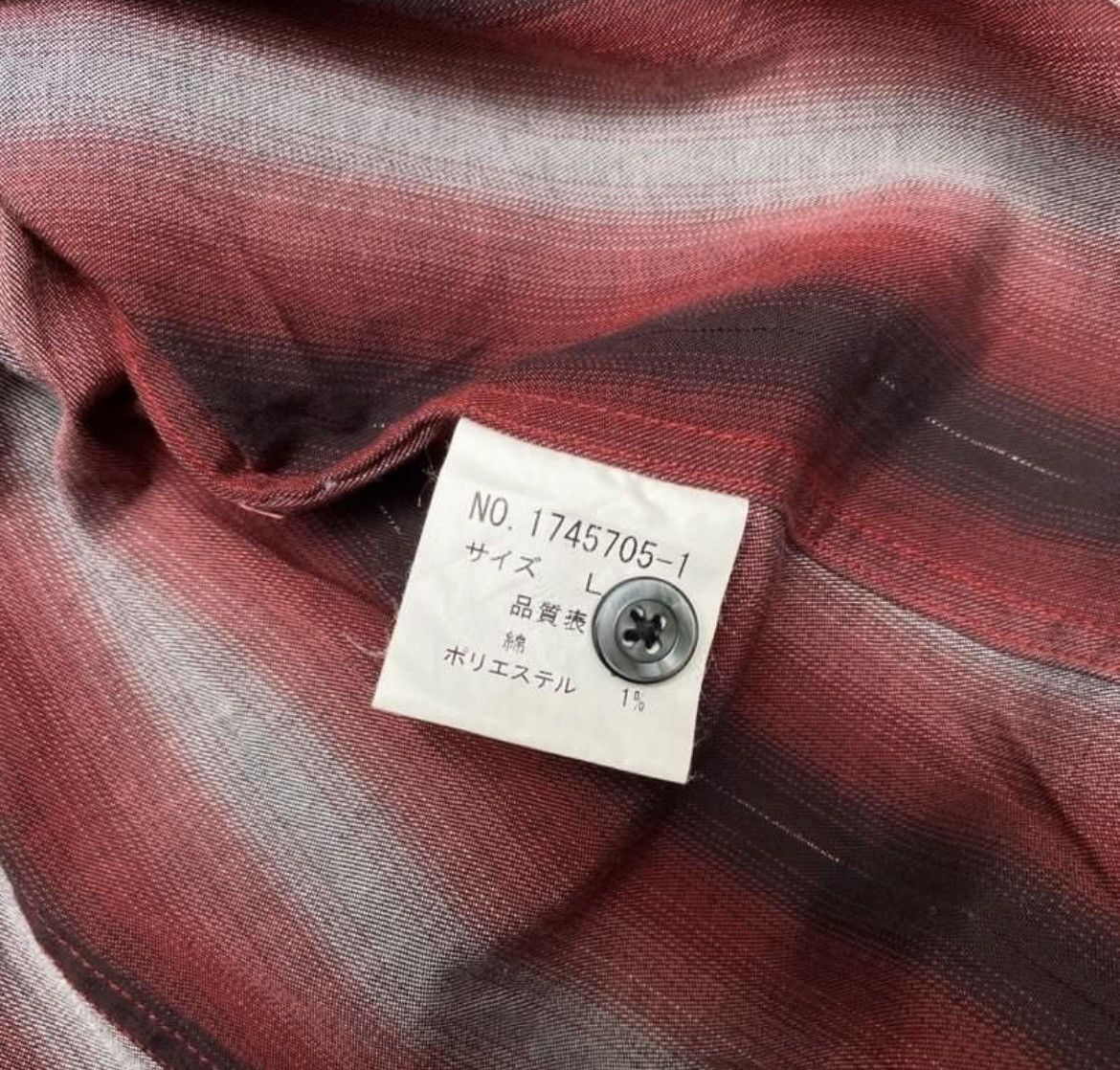 Le Grande Bleu (L.G.B.) × Tete Homme Tete Homme Striped Long Shirt Size US L / EU 52-54 / 3 - 5 Thumbnail