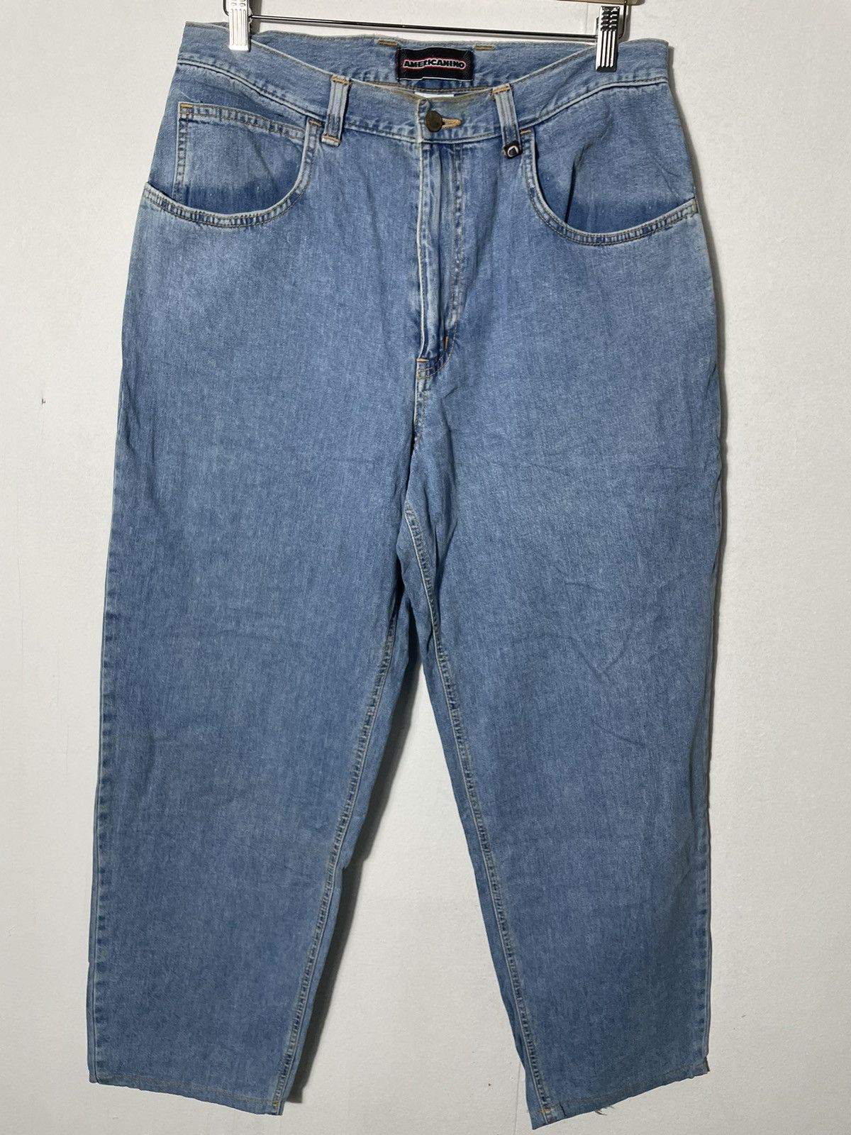 Japanese Brand Vintage Americanino by Edwin Baggy Hip Hop Jeans Size US 33 - 3 Thumbnail