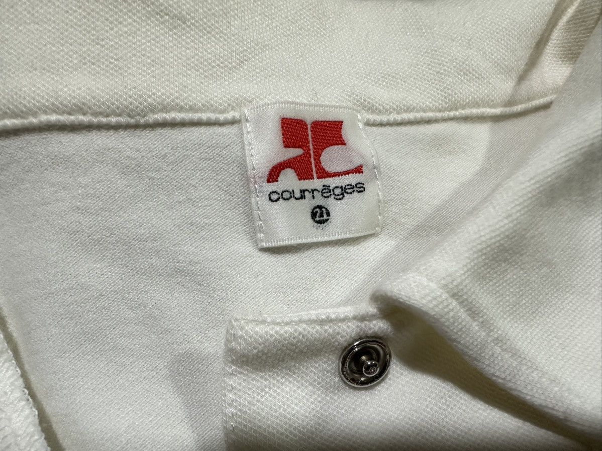 Courreges 🔥Nice Vintage Courreges Polo Shirt Embroidered Logo Size S / US 4 / IT 40 - 8 Thumbnail
