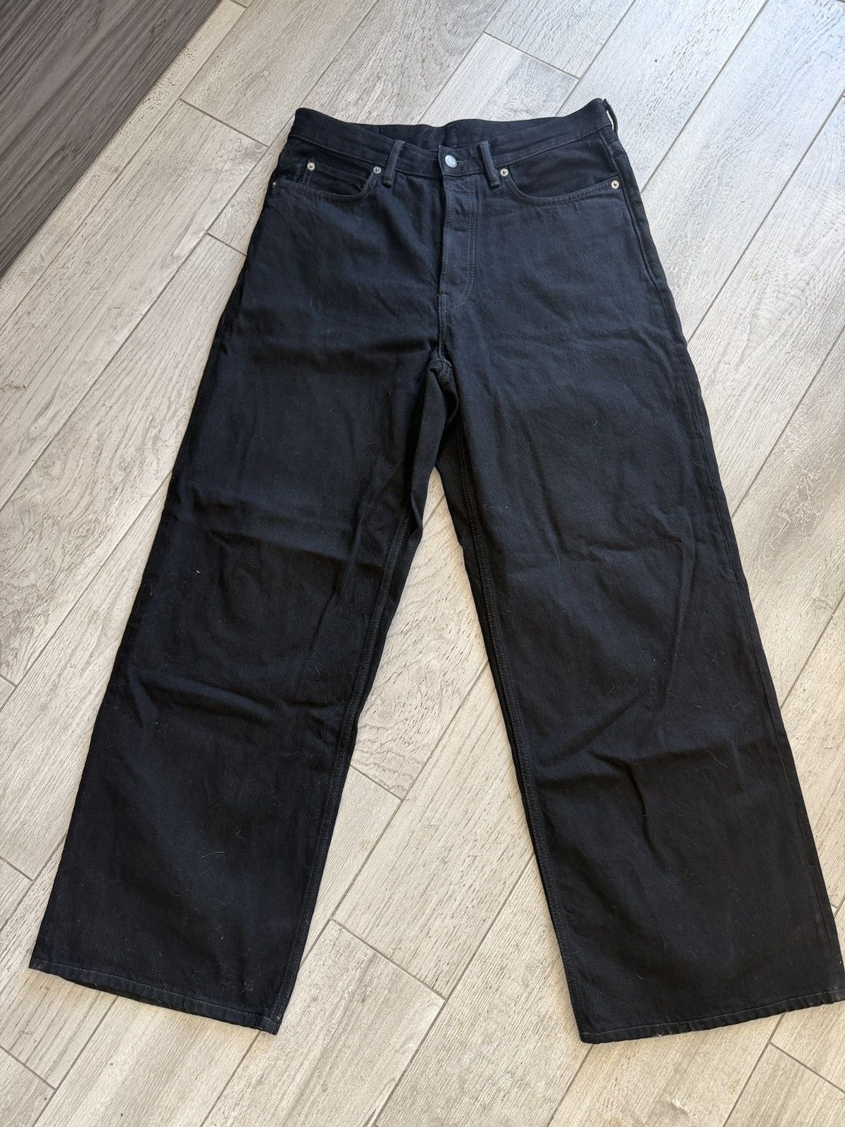 Acne Studios Acne Studios 1981 Black/Black size L Size US 33 - 1 Thumbnail