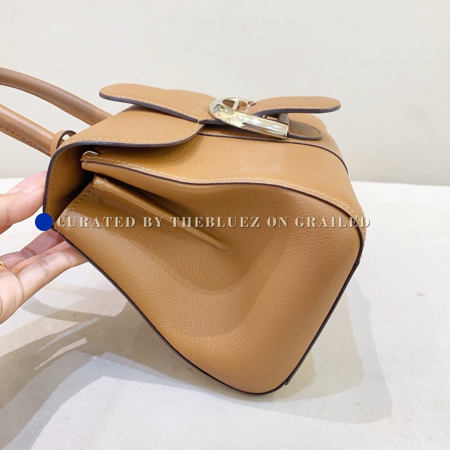 Delvaux Delvaux Brillant Caramel Leather Handbag Size ONE SIZE - 4 Thumbnail