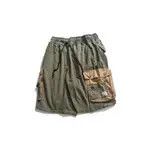 Other 20SS Simple Blue Japan Olive Patchwork Shorts Size US 32 / EU 48 - 4 Thumbnail