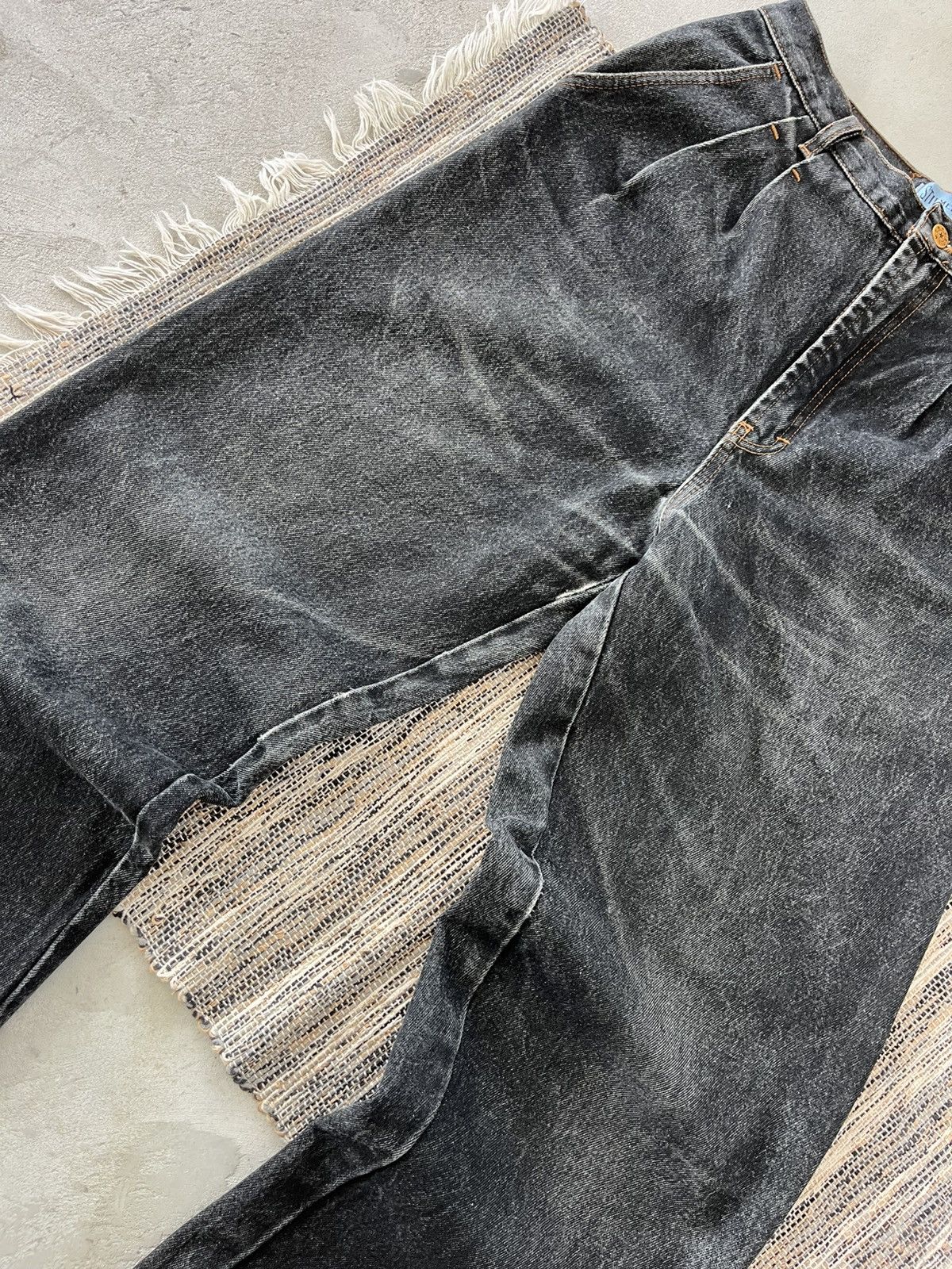 Cowboy Equipment Vintage Cowboy Denim Jeans Black Grey Marlboro Pants Y2K Size US 32 / EU 48 - 5 Thumbnail