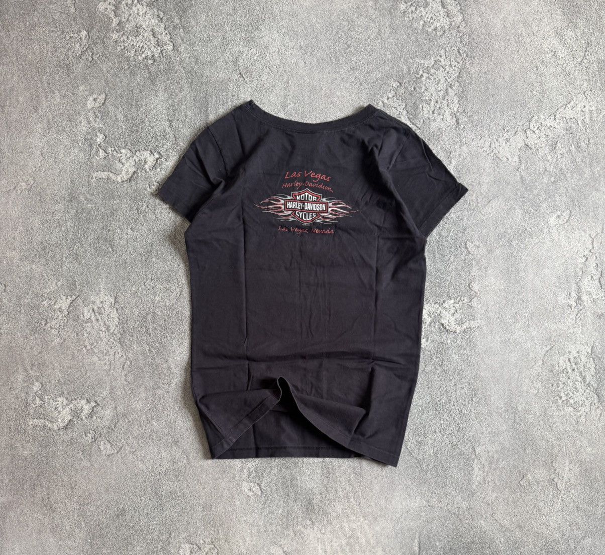 Harley Davidson Harlay Davidson 2008 L/size Las Vegas rhinestones tee tshirt Size L / US 10 / IT 46 - 9 Thumbnail