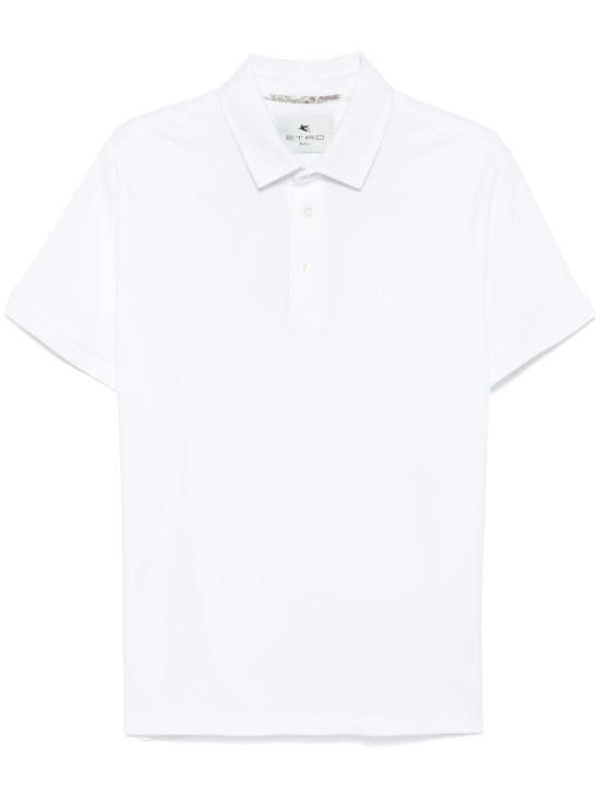 Etro ETRO Men T-Shirts MRMD0006 AJ264W0800 White Size US M / EU 48-50 / 2 - 1 Thumbnail