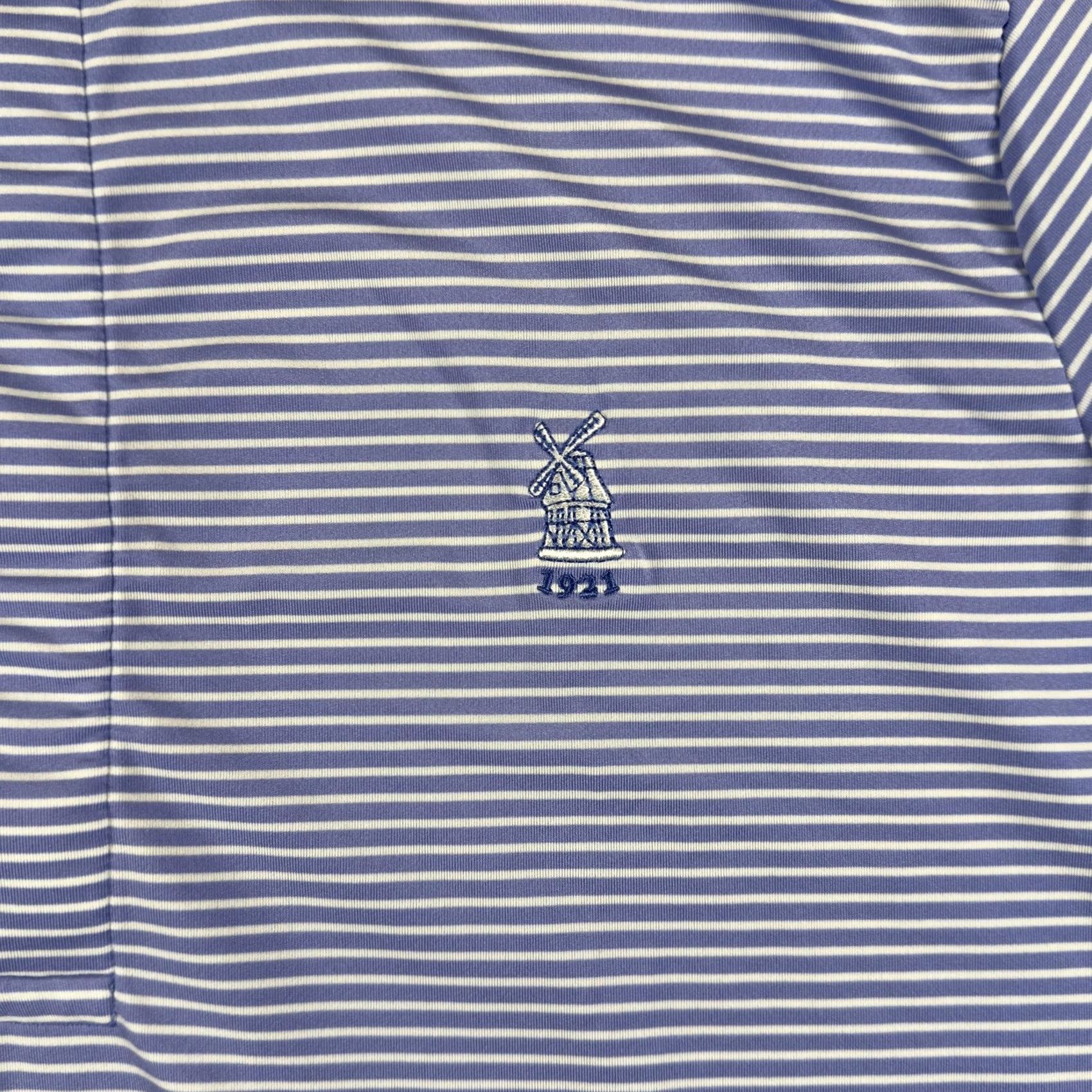 RLX Ralph Lauren RLX Ralph Lauren Polo Shirt Mens XL Blue Stripe Golf Performance Stretch Knit Size US XL / EU 56 / 4 - 2 Thumbnail