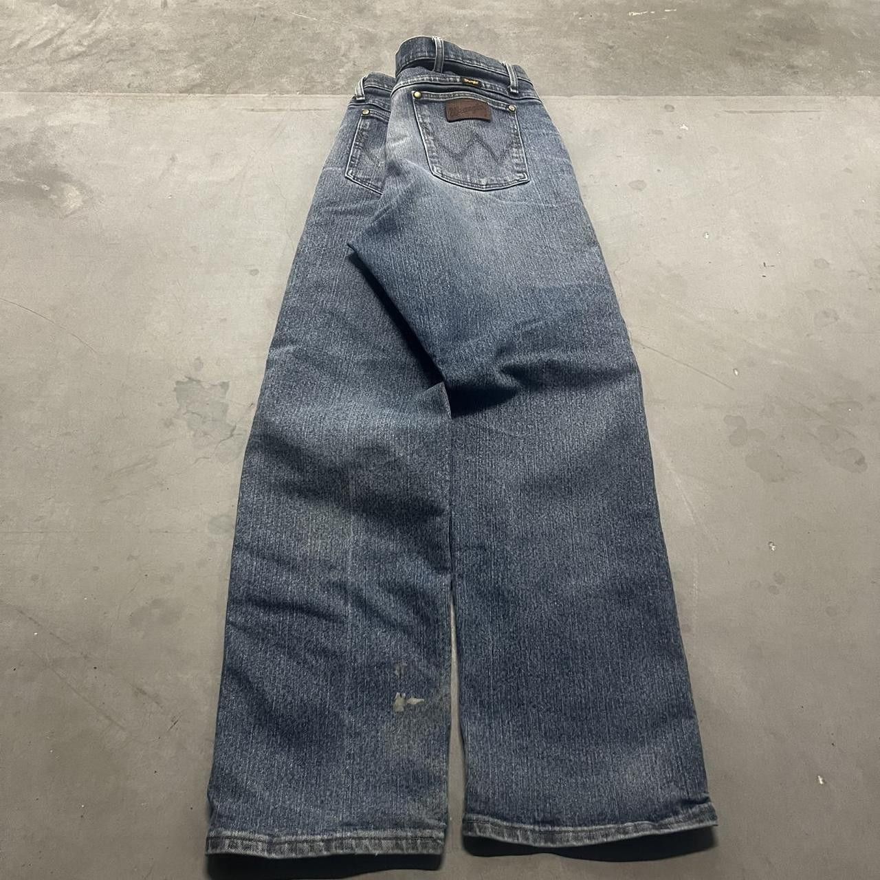 Vintage Crazy Vintage Y2K/2000s Baggy Skater Style Medium Wash Denim Jeans! Size US 38 / EU 54 - 6 Thumbnail