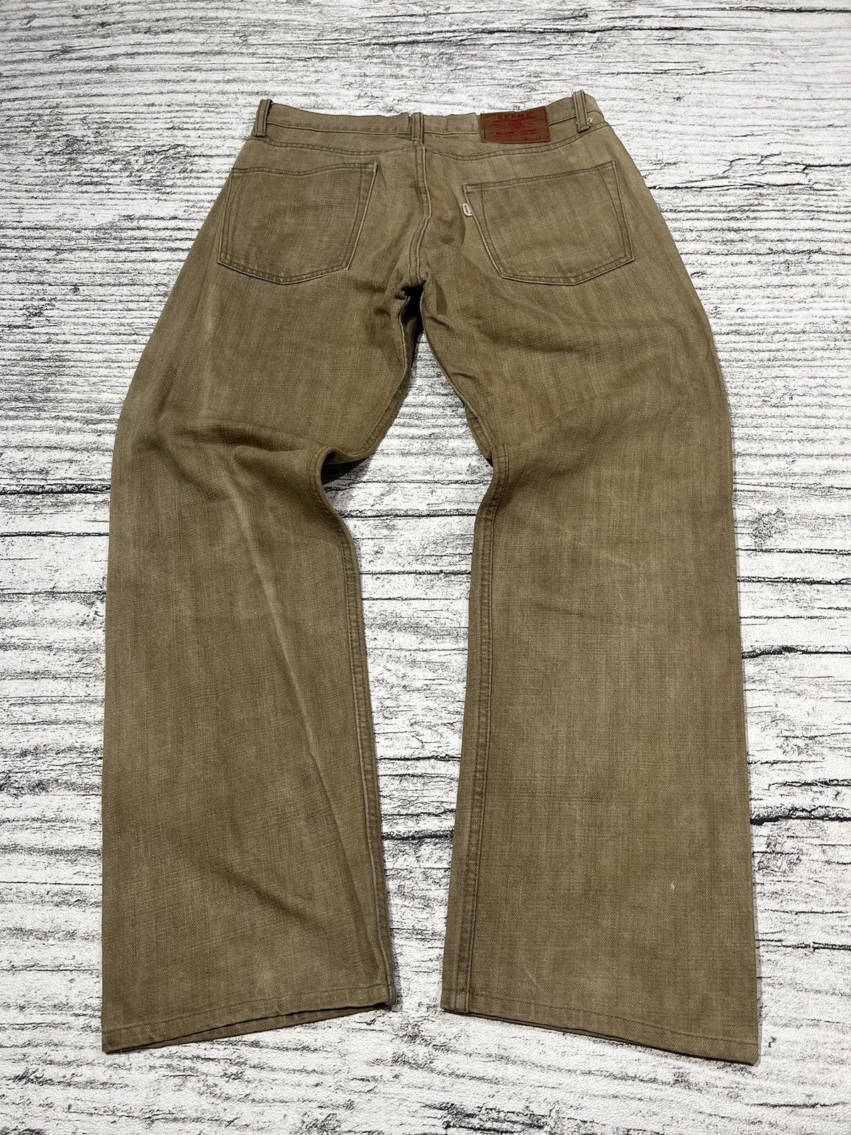 Number (N)ine 2000s Beams Levis Raw Mudwash Jeans y2k Lgb Ifsix Size US 32 / EU 48 - 2 Thumbnail