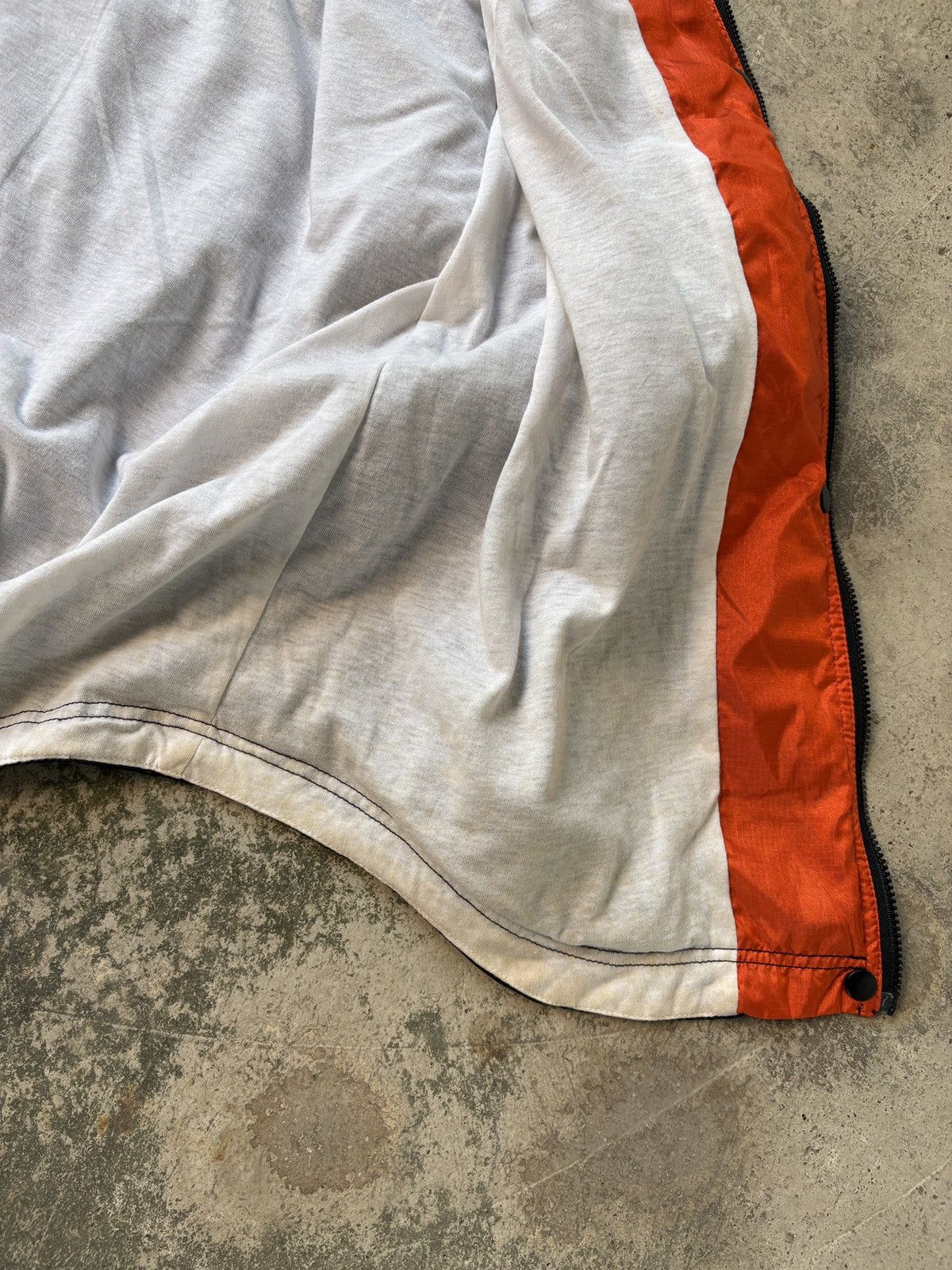 Nike × Vintage Vintage Nike Big Swoosh Windbreaker Jacket size L Tall Size US L / EU 52-54 / 3 - 8 Thumbnail