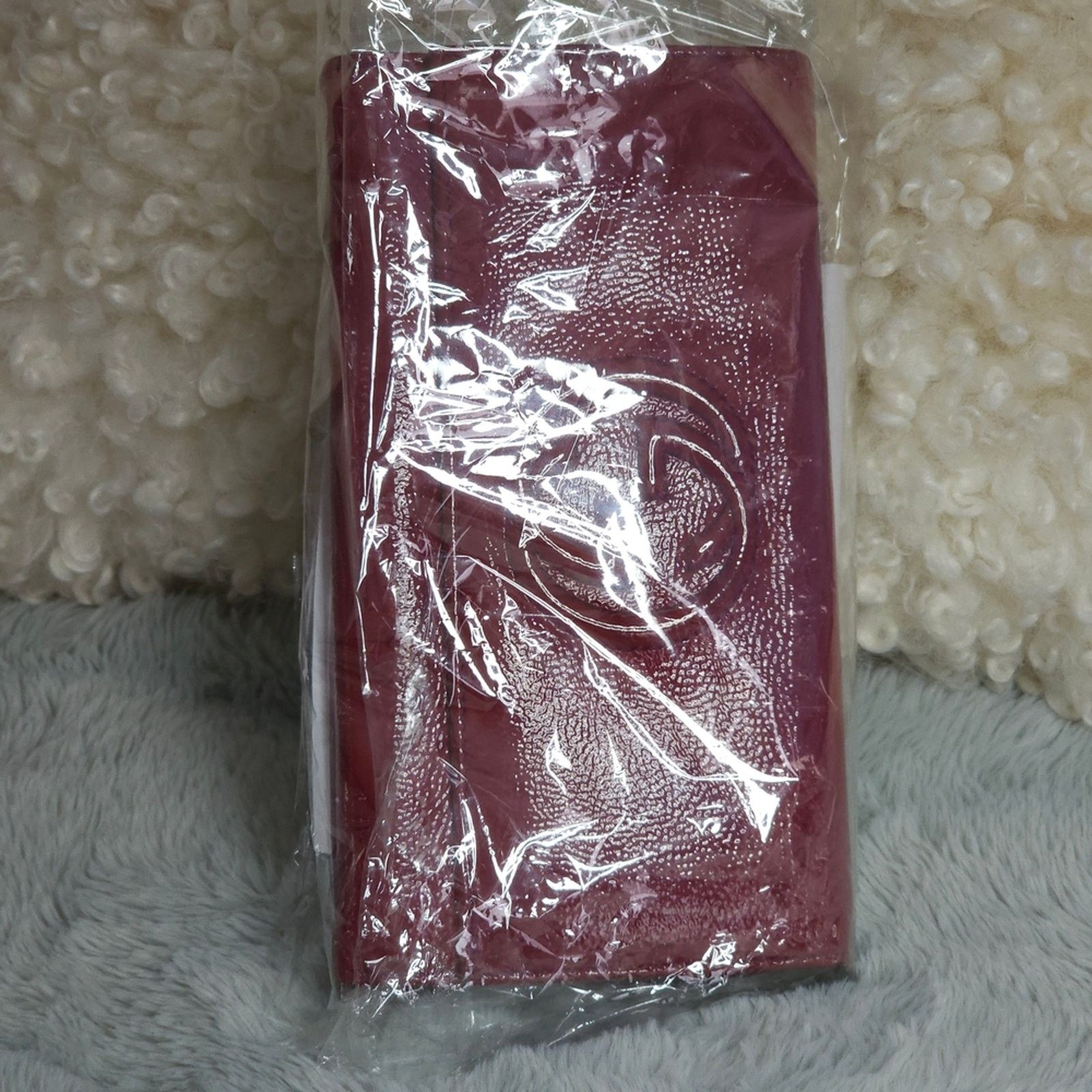 Gucci *Authentic**Gucci Soho GG Leather Continental Wallet - Red Size ONE SIZE - 9 Thumbnail