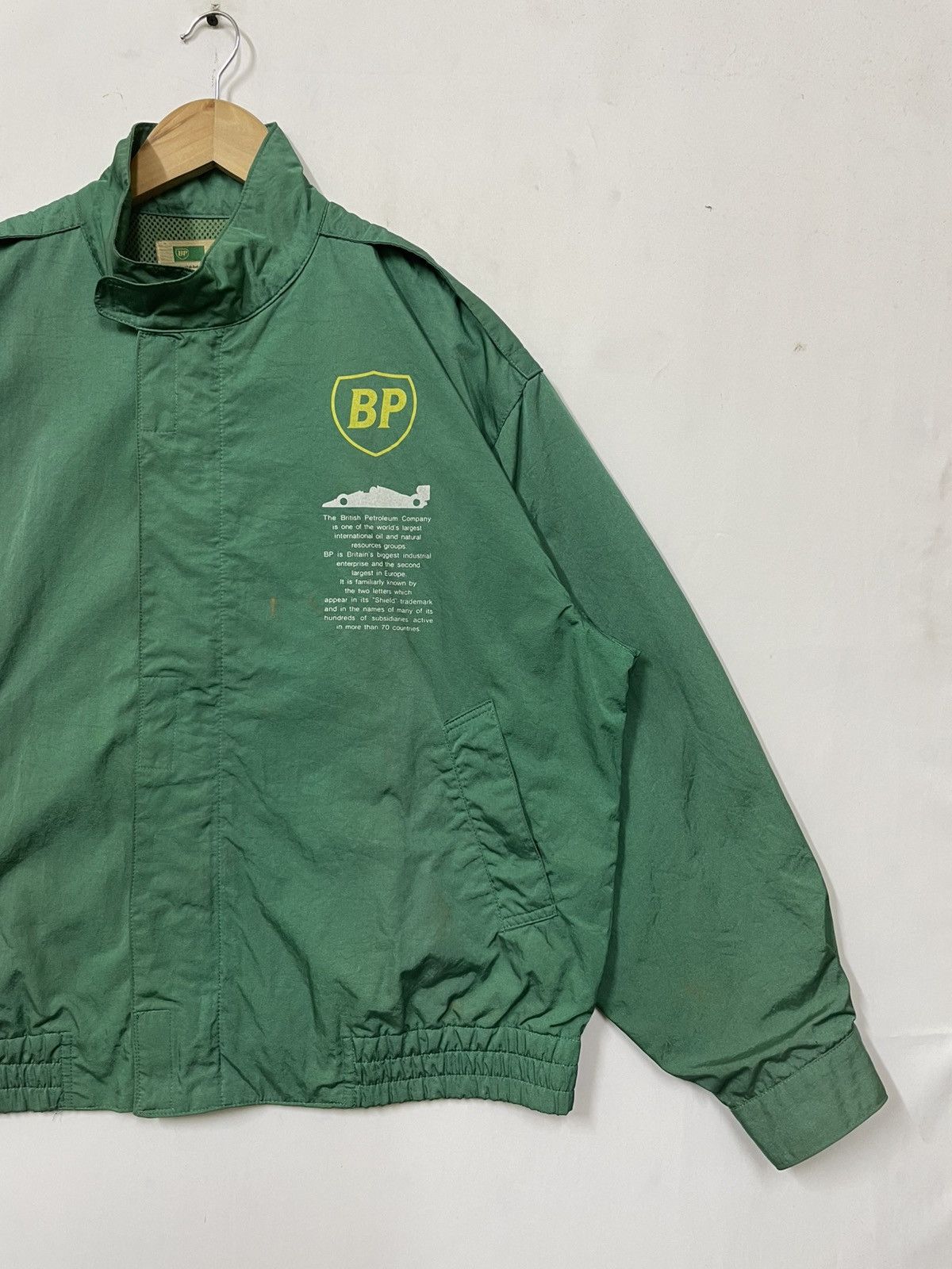 ICON Motorsports × Vintage Vintage BP Motor Sport Club British Petroleum Size US L / EU 52-54 / 3 - 2 Thumbnail