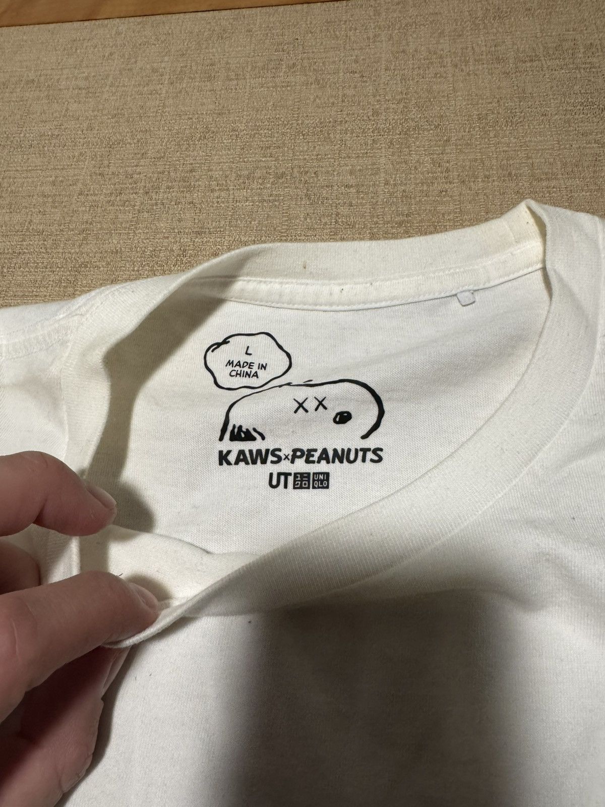 Kaws × Peanuts × Uniqlo Uniqlo/Kaws/Peanuts- T-shirt 2017 Size US L / EU 52-54 / 3 - 3 Thumbnail