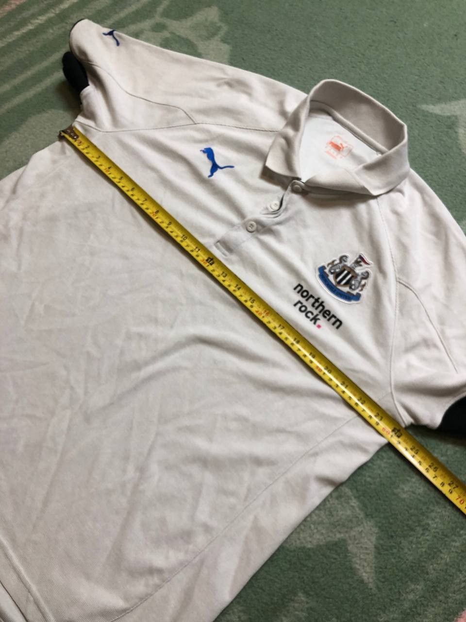 Puma Vintage Polo Puma logo white T-Shirt crazy Y2K size XL Size US XL / EU 56 / 4 - 11 Thumbnail