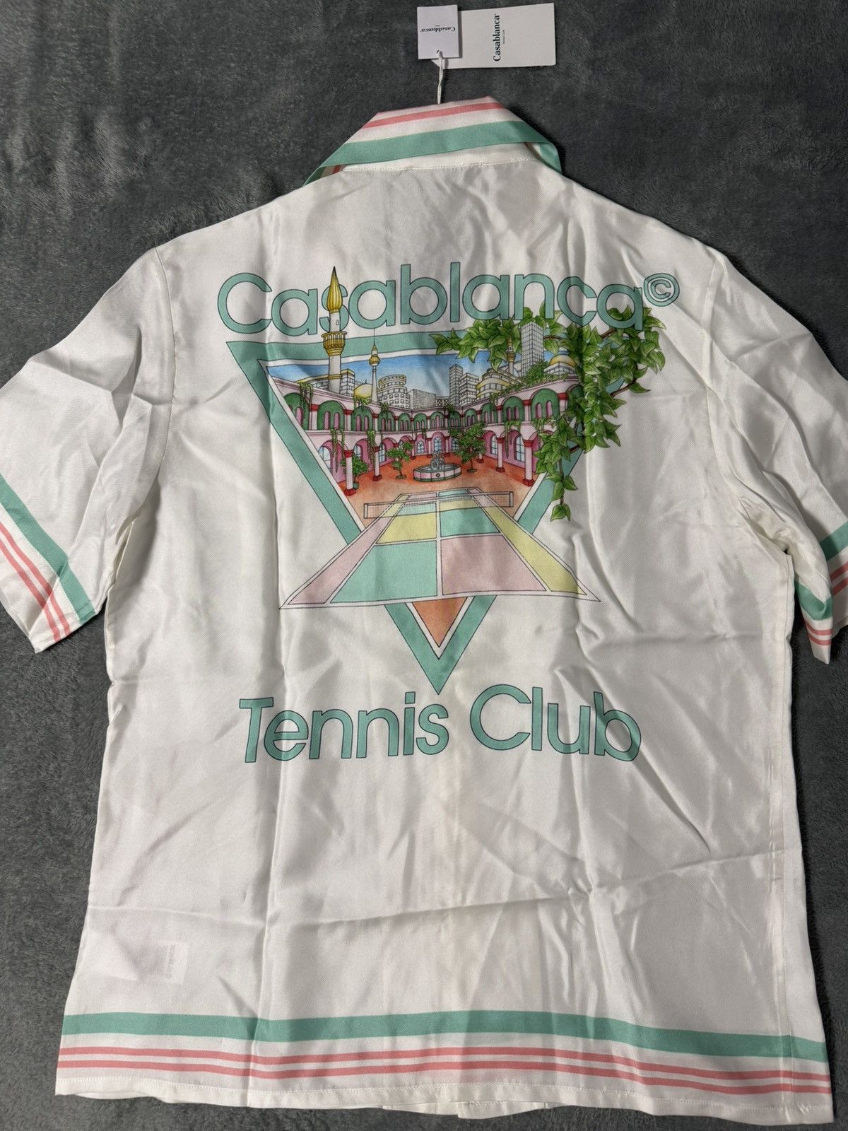 Casablanca Casablanca tennis club shirt Size US M / EU 48-50 / 2 - 1 Thumbnail