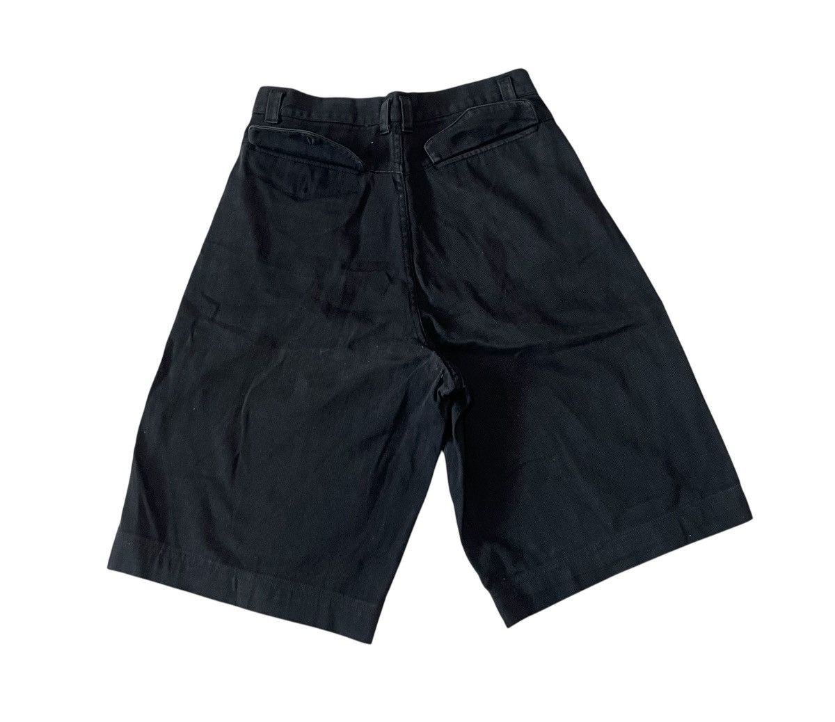 Comme des Garcons TAX FREE 🇺🇸 cdg homme AD1988 black cotton wide leg shorts Size US 28 / EU 44 - 5 Thumbnail