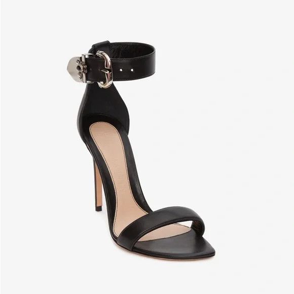 Alexander McQueen o1y0225 Sandals in Black Size US 9 / IT 39 - 2 Thumbnail