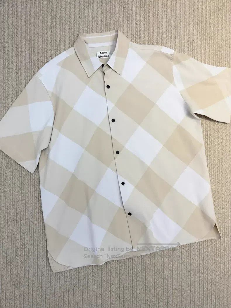Acne Studios Acne Studios Plaid Shirt Size US M / EU 48-50 / 2 - 1 Thumbnail